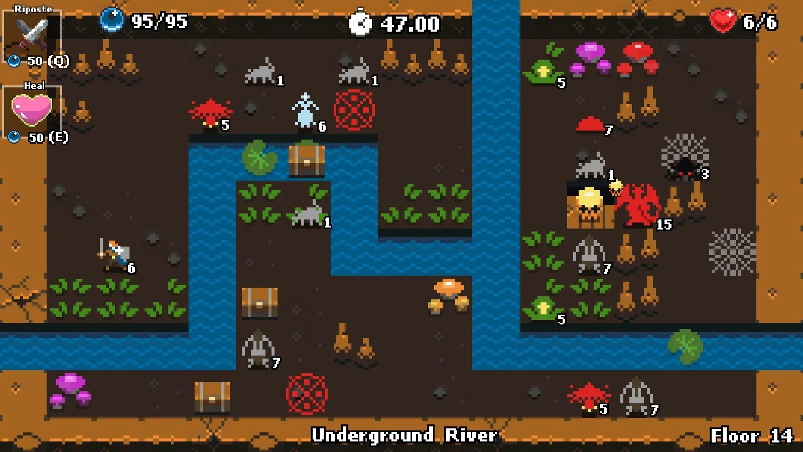 Изображение игры: Hero's Descent