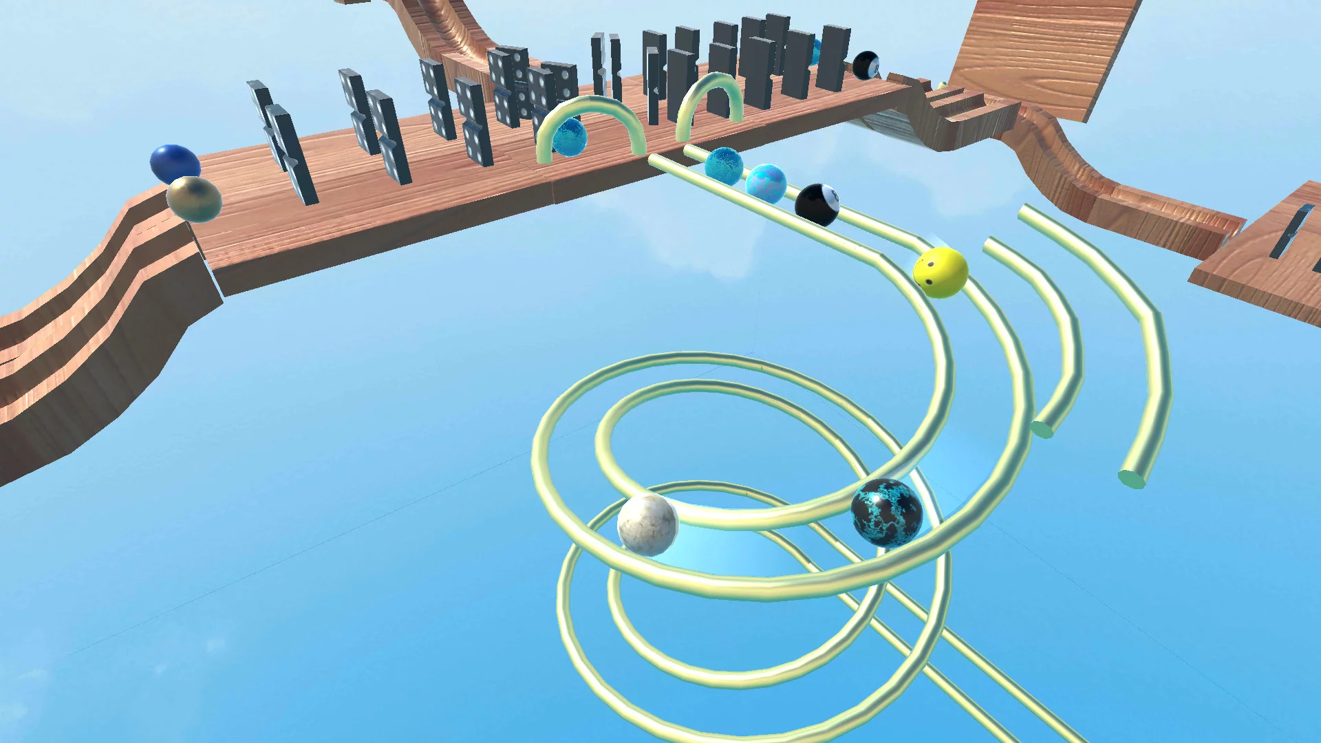Изображение игры: Marble Run