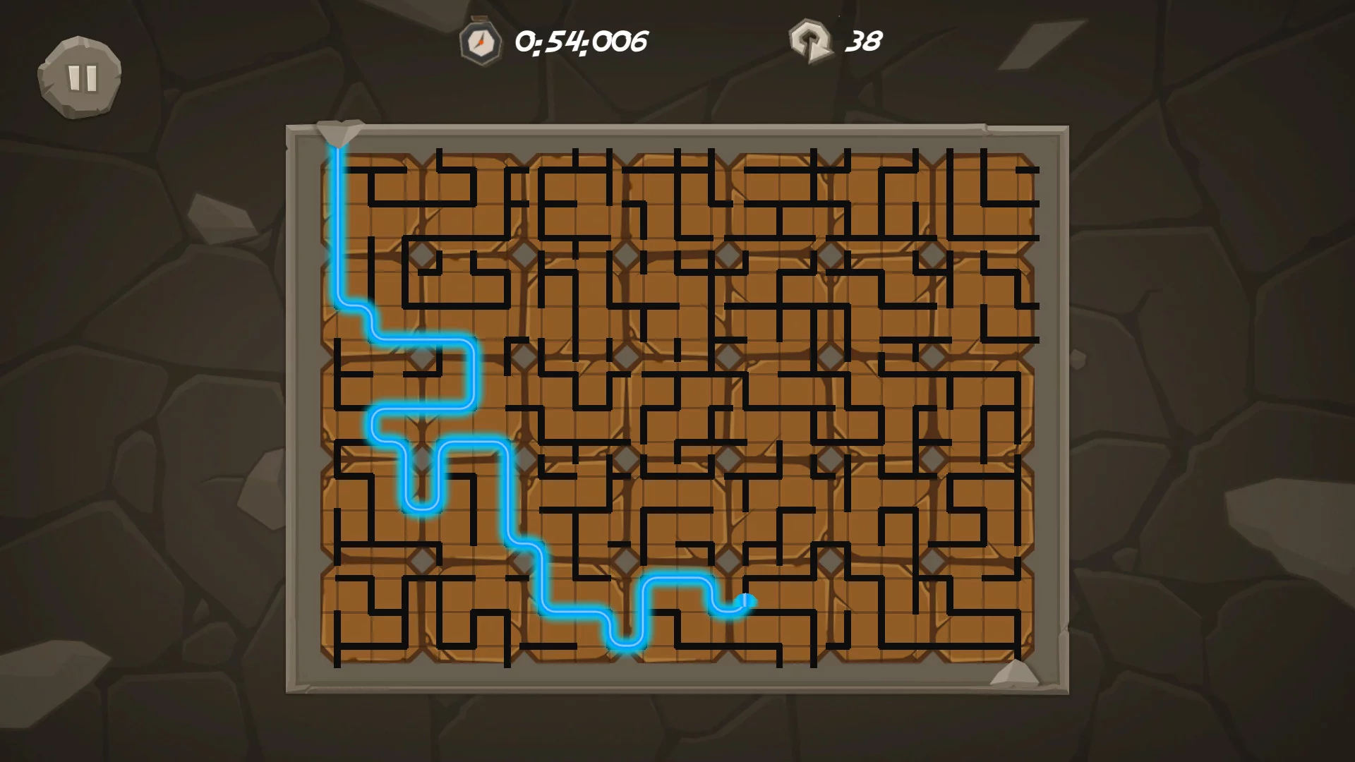 Изображение игры: Maze Up!