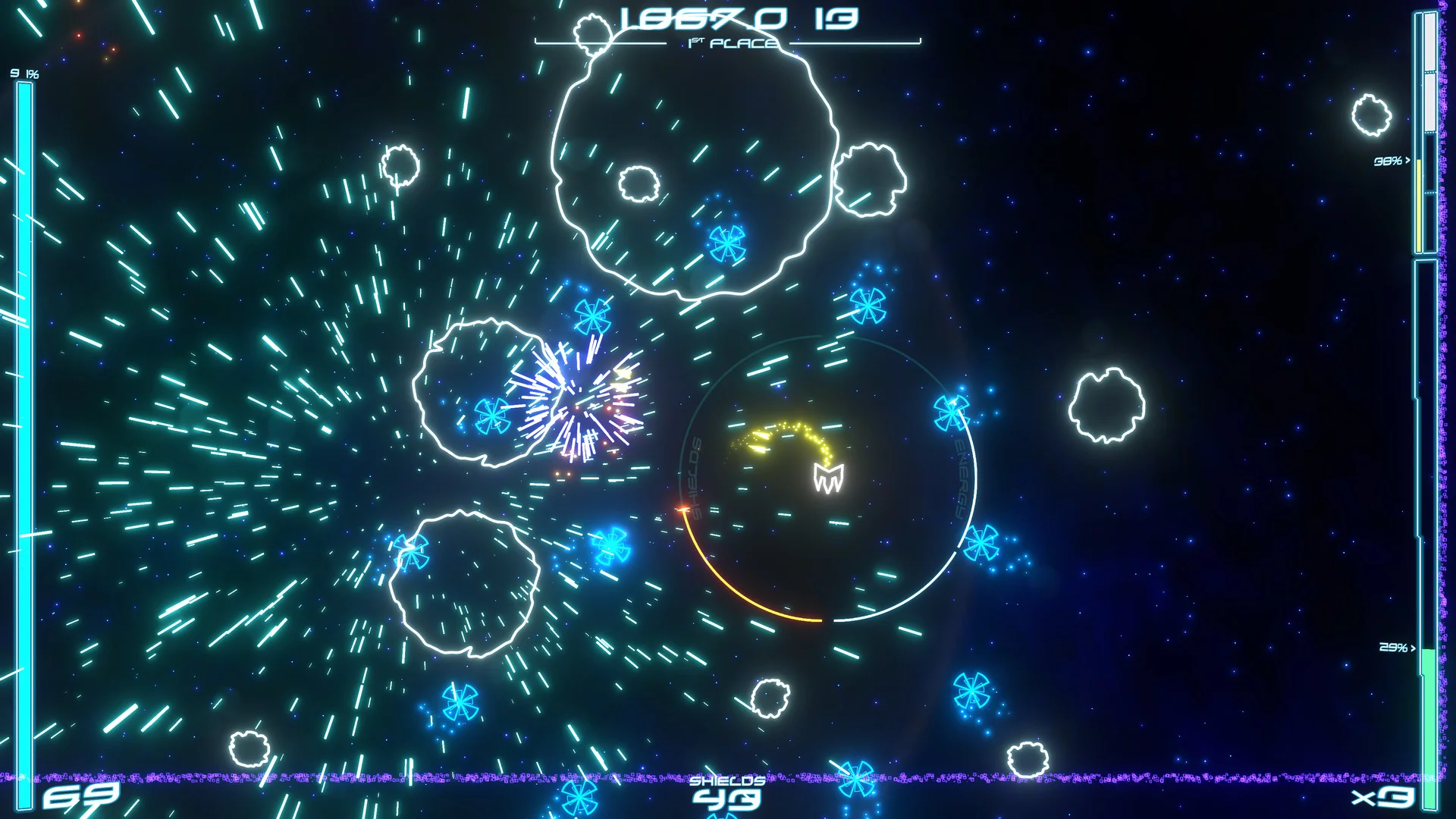 Изображение игры: Debris Infinity