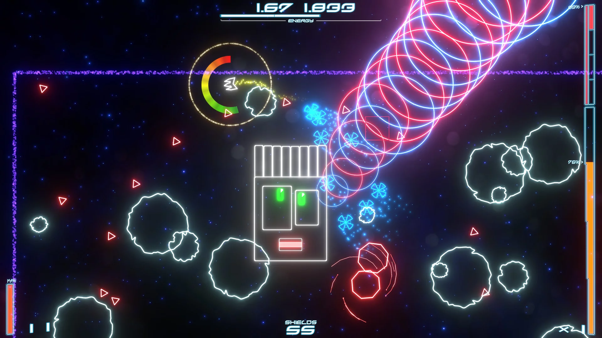 Изображение игры: Debris Infinity