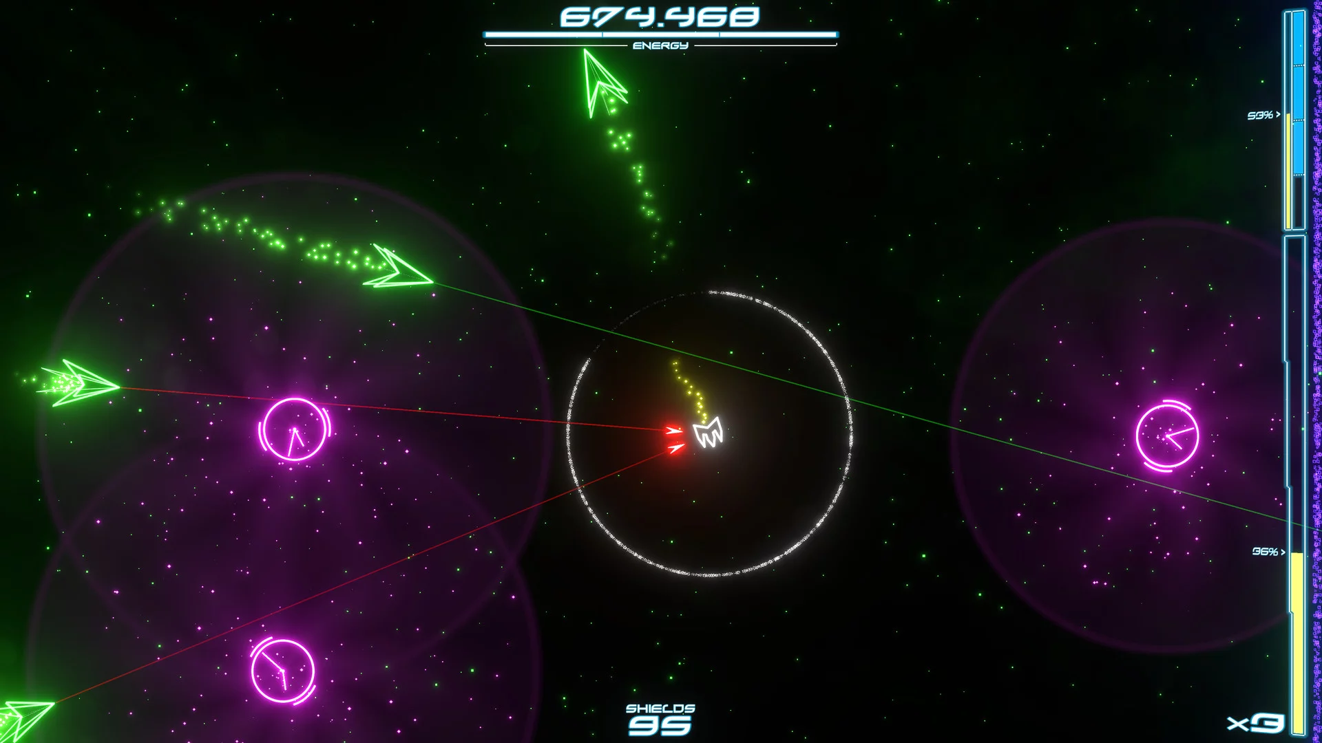 Изображение игры: Debris Infinity