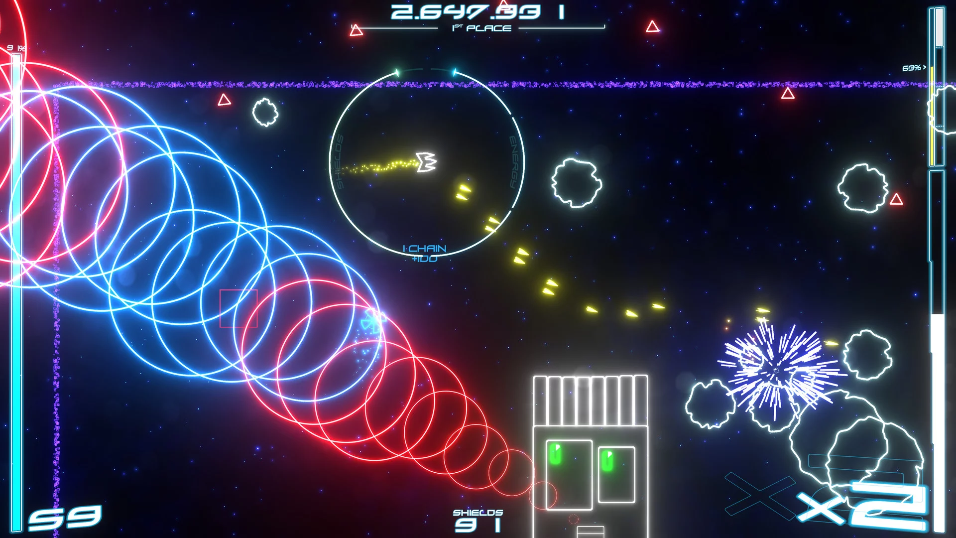 Изображение игры: Debris Infinity