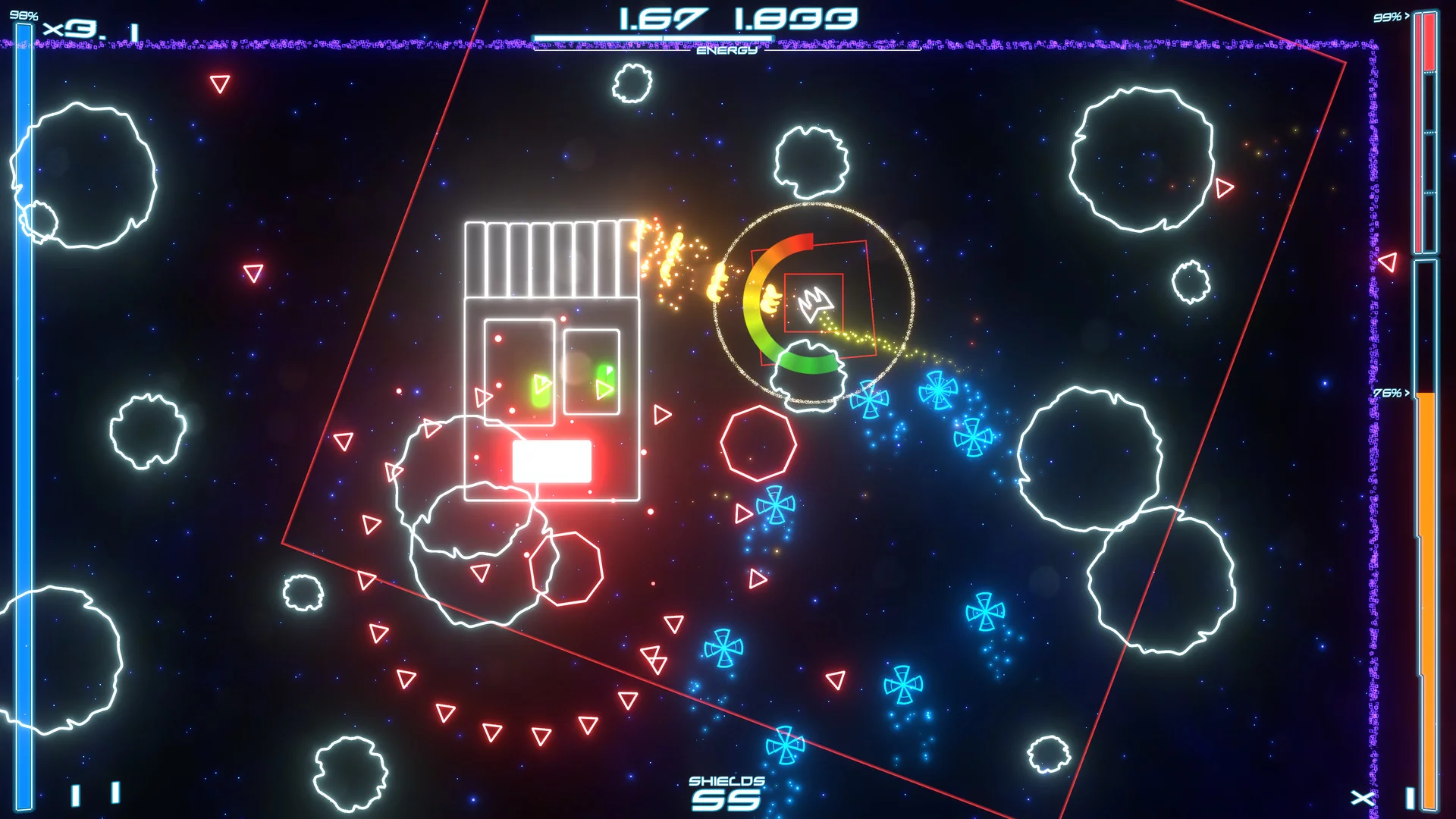 Изображение игры: Debris Infinity