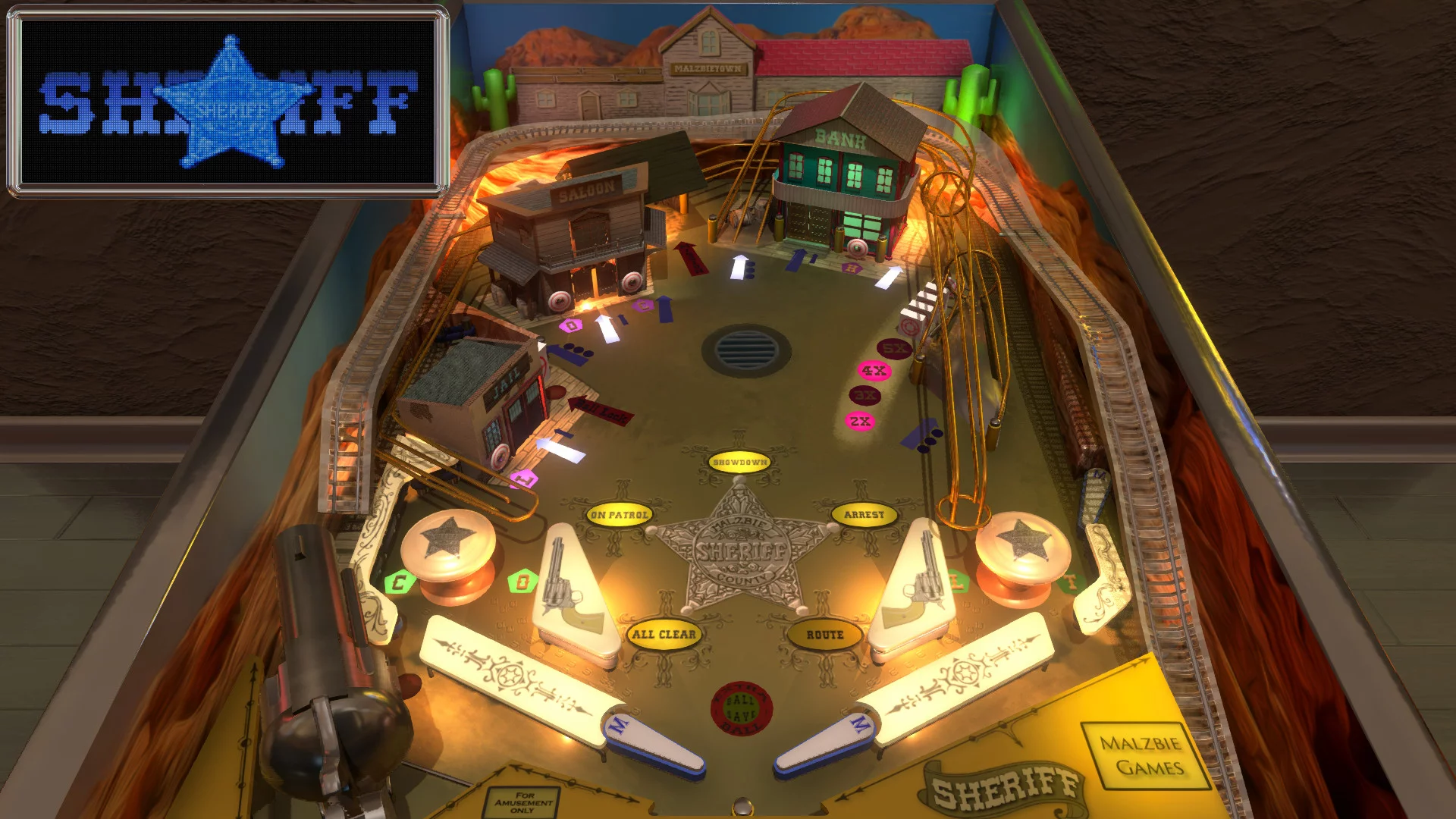 Изображение игры: Malzbie's Pinball Collection