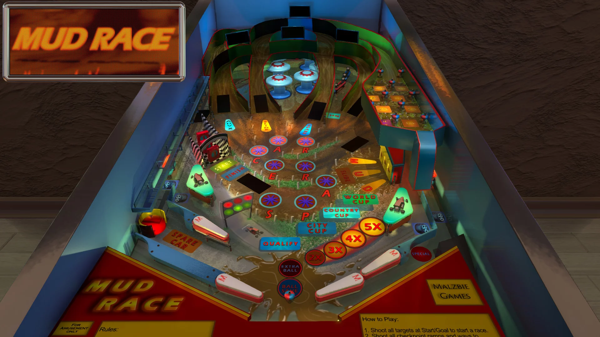 Изображение игры: Malzbie's Pinball Collection