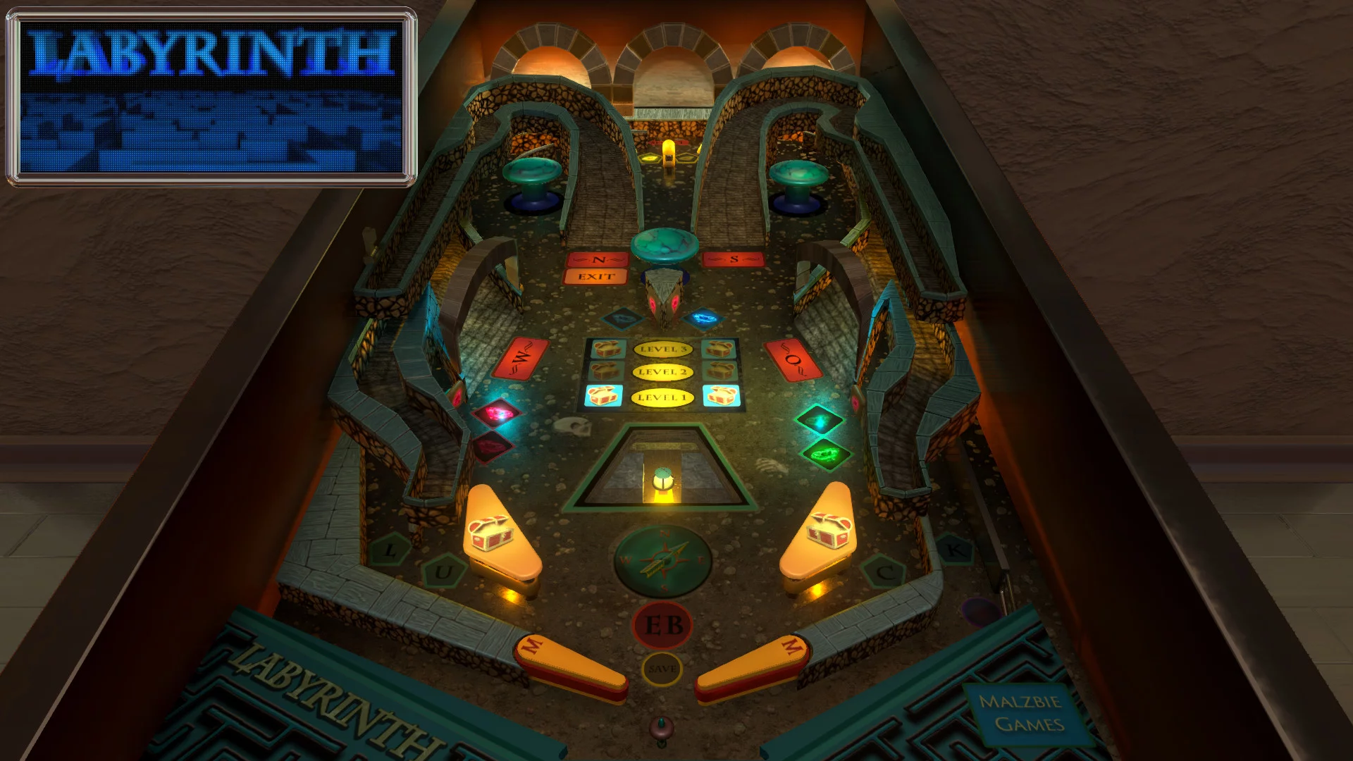 Изображение игры: Malzbie's Pinball Collection