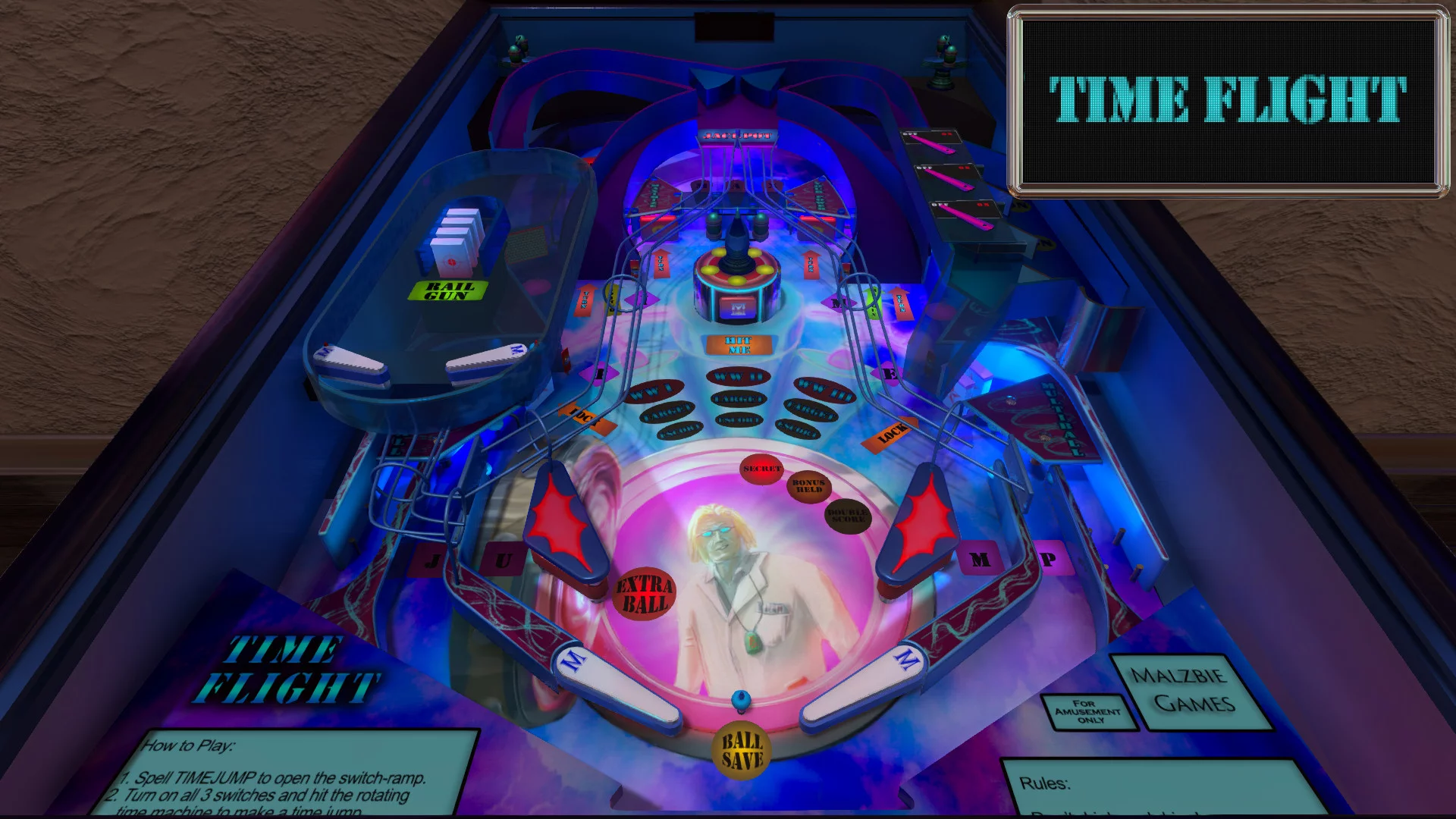 Изображение игры: Malzbie's Pinball Collection