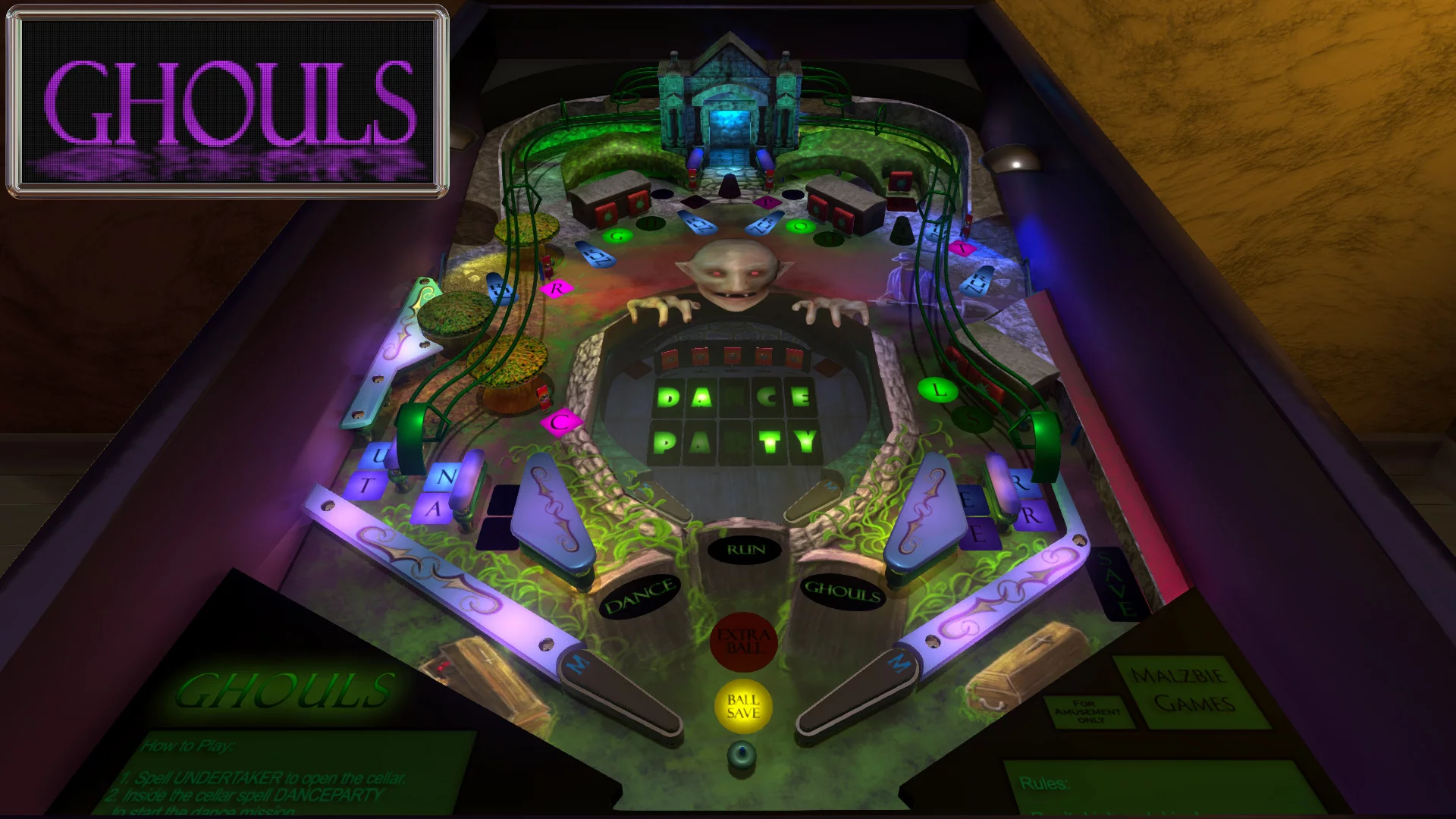 Изображение игры: Malzbie's Pinball Collection