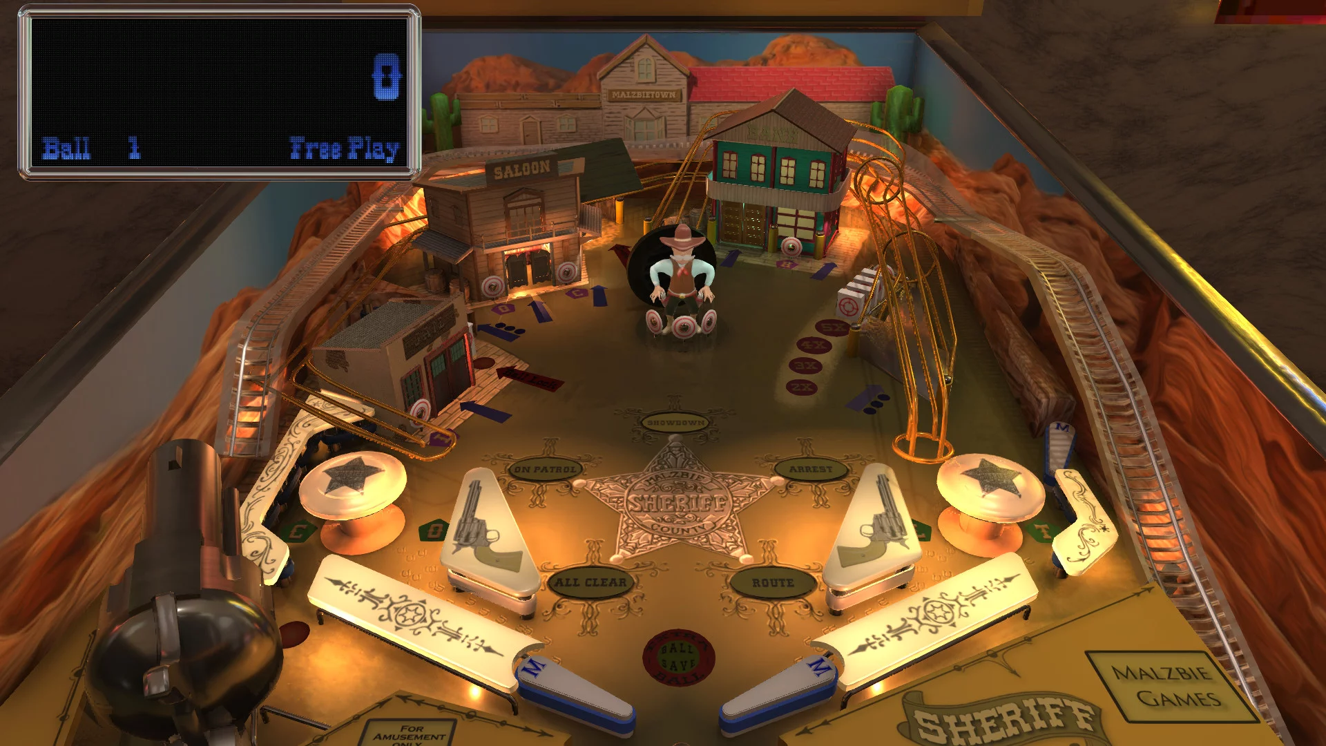 Изображение игры: Malzbie's Pinball Collection