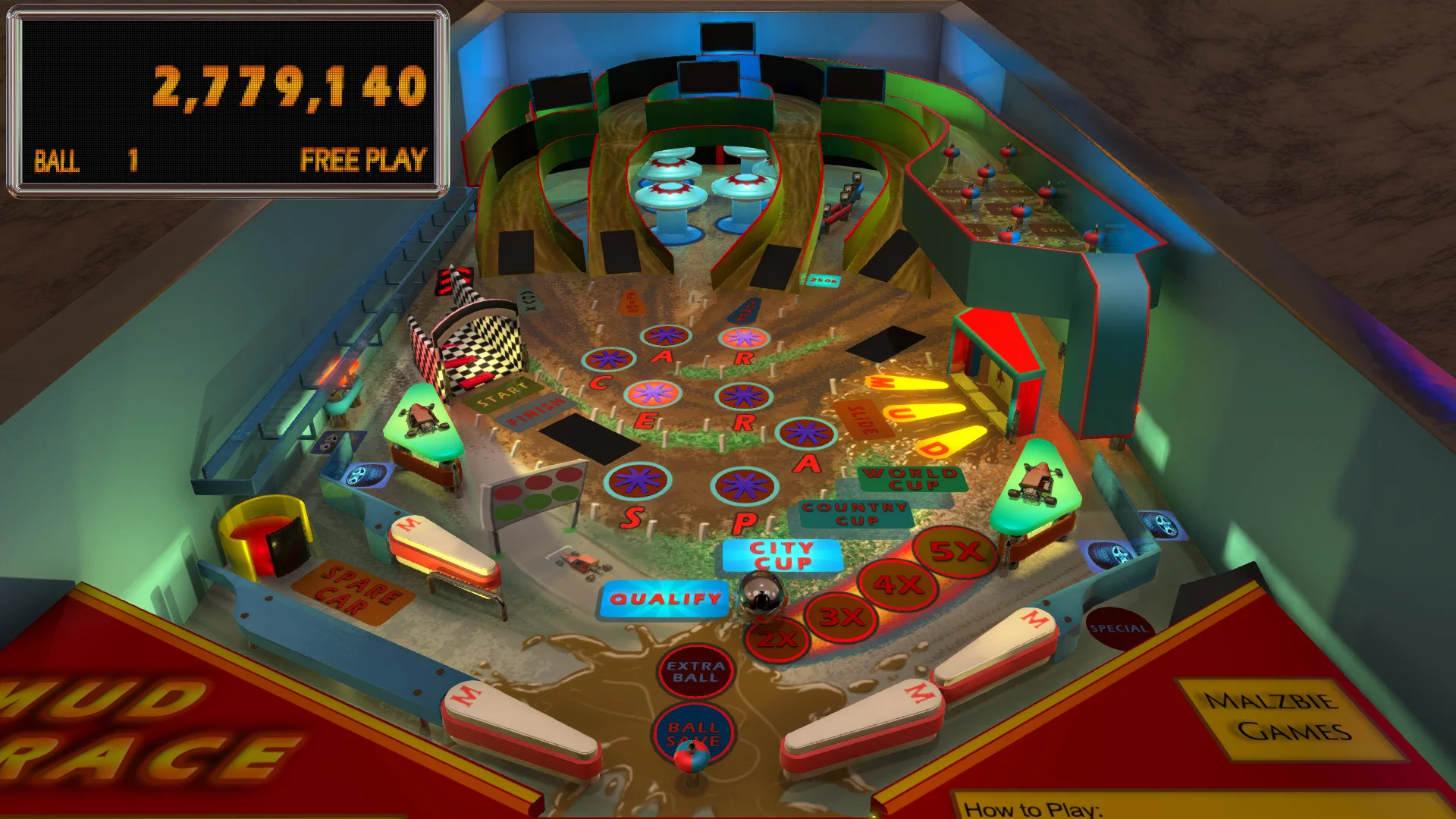 Изображение игры: Malzbie's Pinball Collection