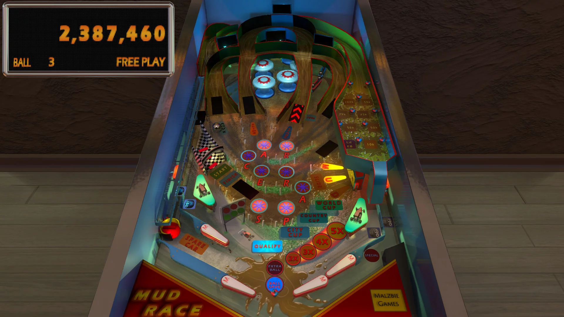 Изображение игры: Malzbie's Pinball Collection