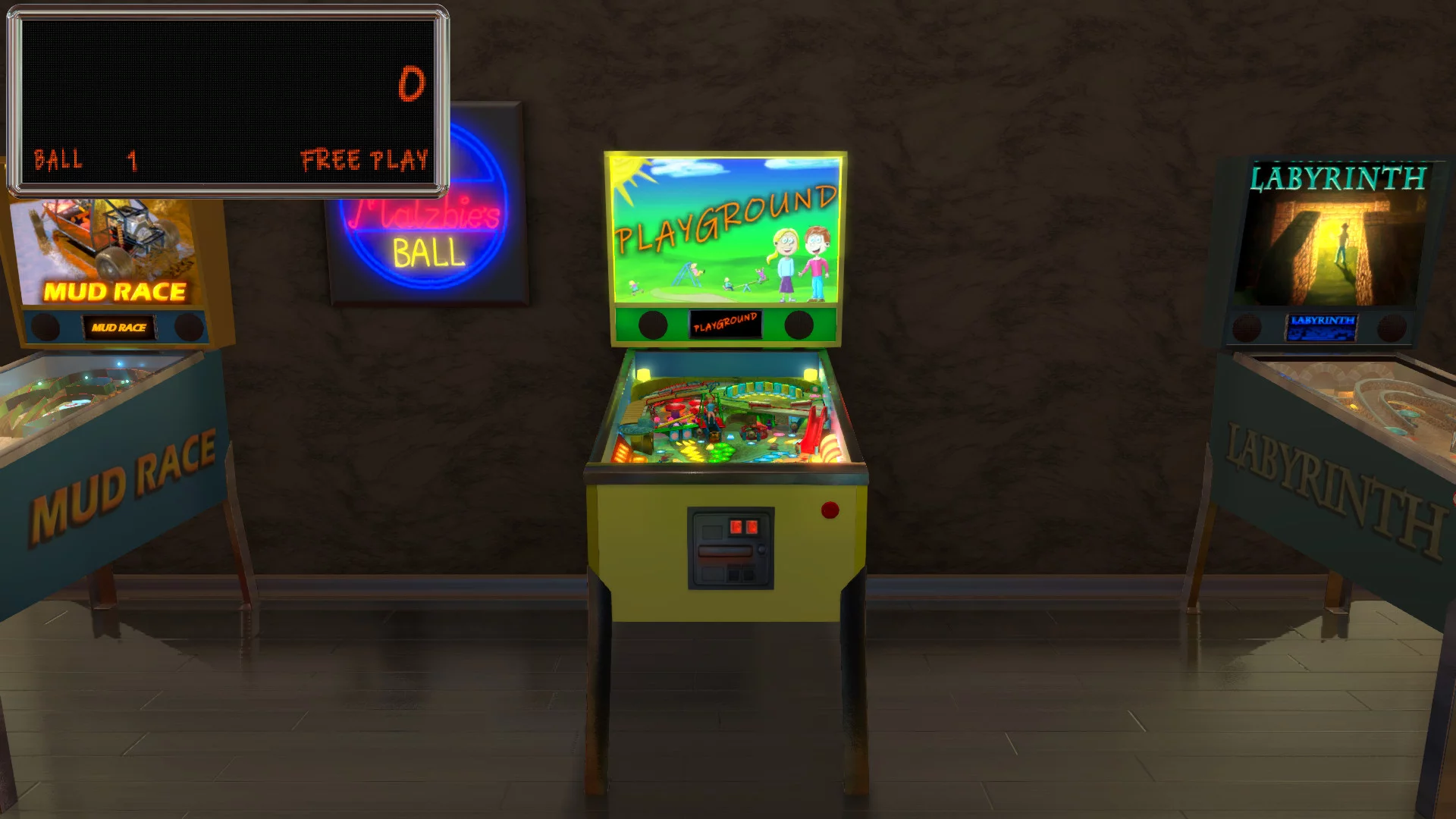 Изображение игры: Malzbie's Pinball Collection