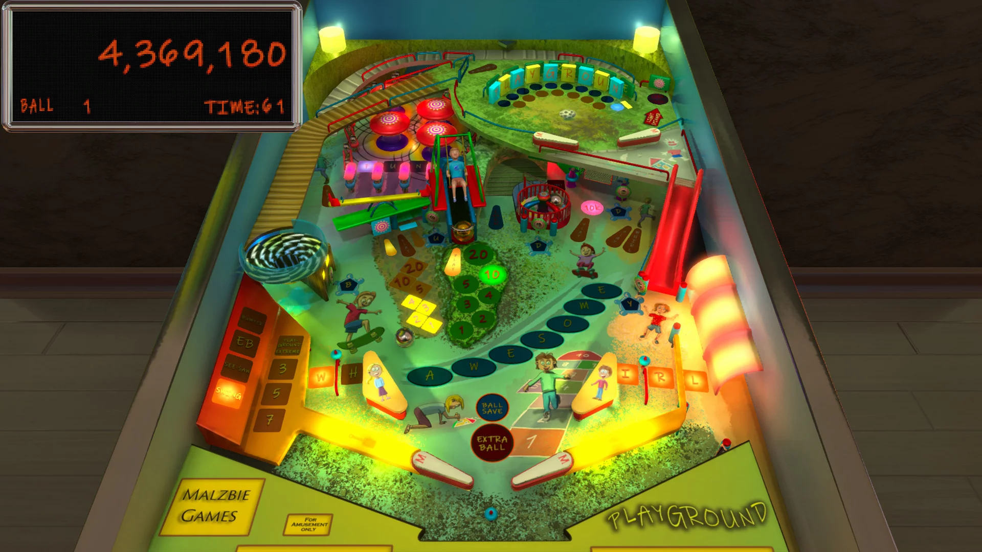 Изображение игры: Malzbie's Pinball Collection