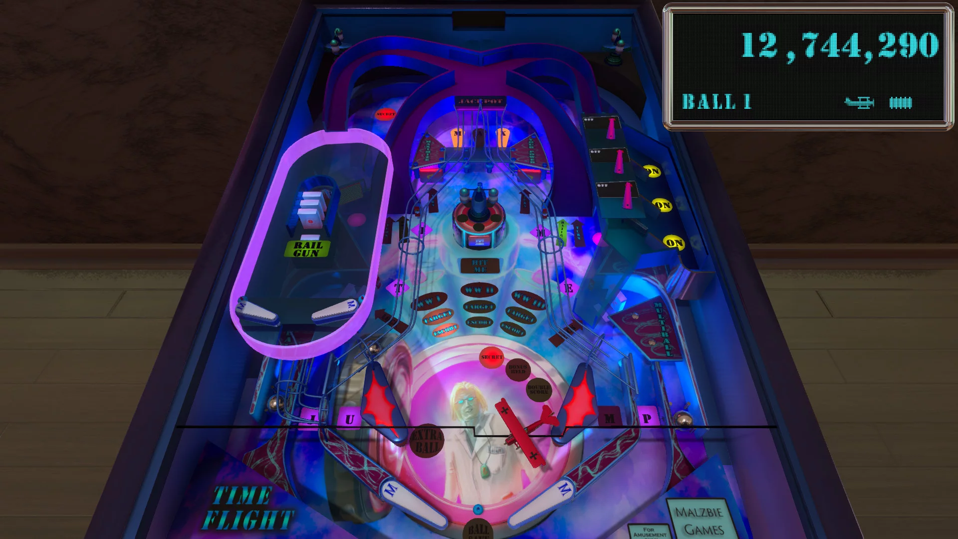 Изображение игры: Malzbie's Pinball Collection