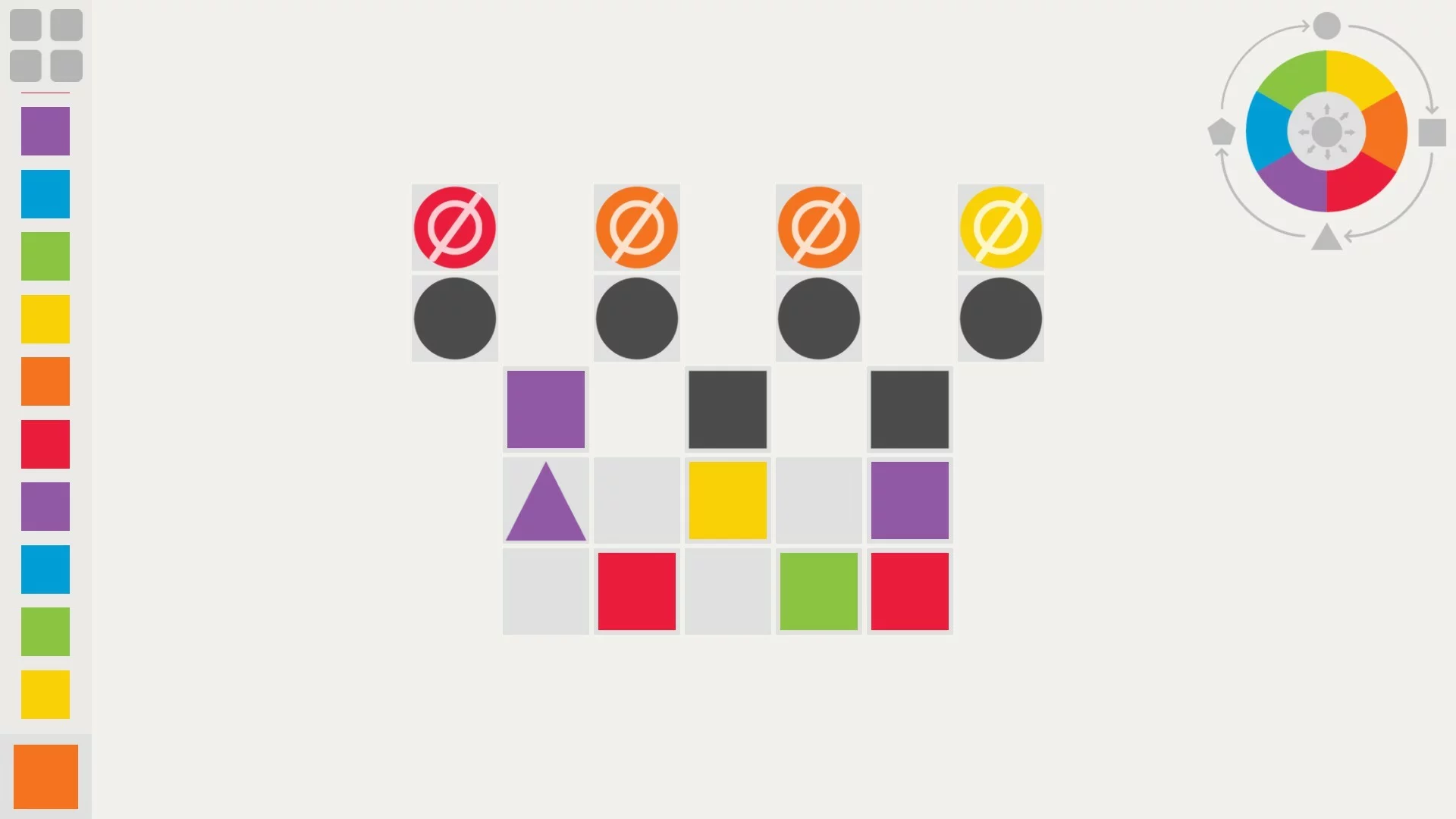 Изображение игры: Shape Palette