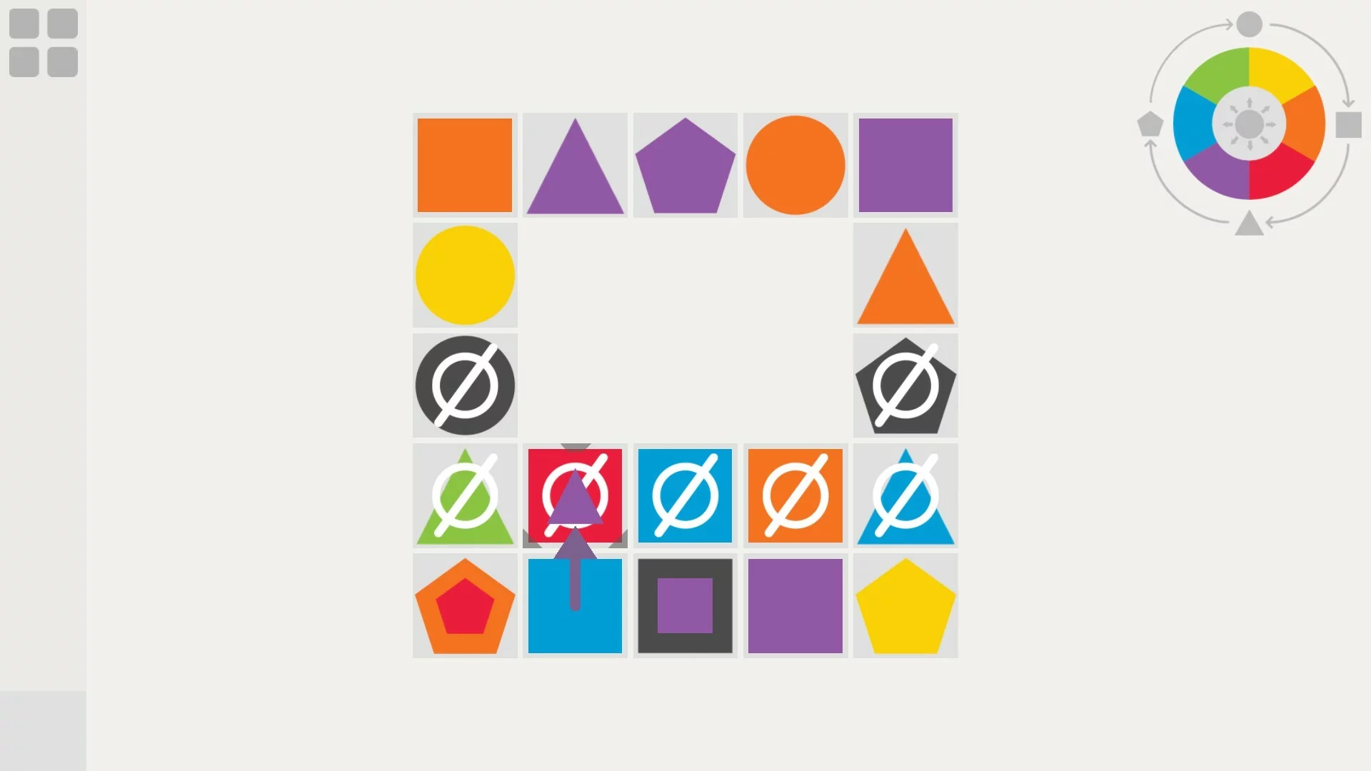 Изображение игры: Shape Palette