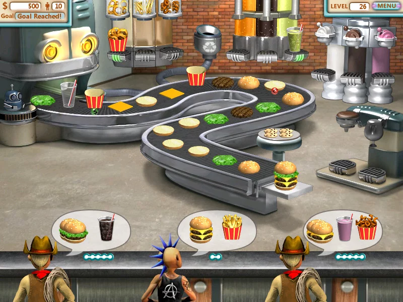 Изображение игры: Burger Shop