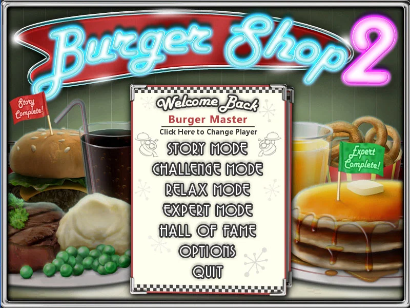 Изображение игры: Burger Shop 2