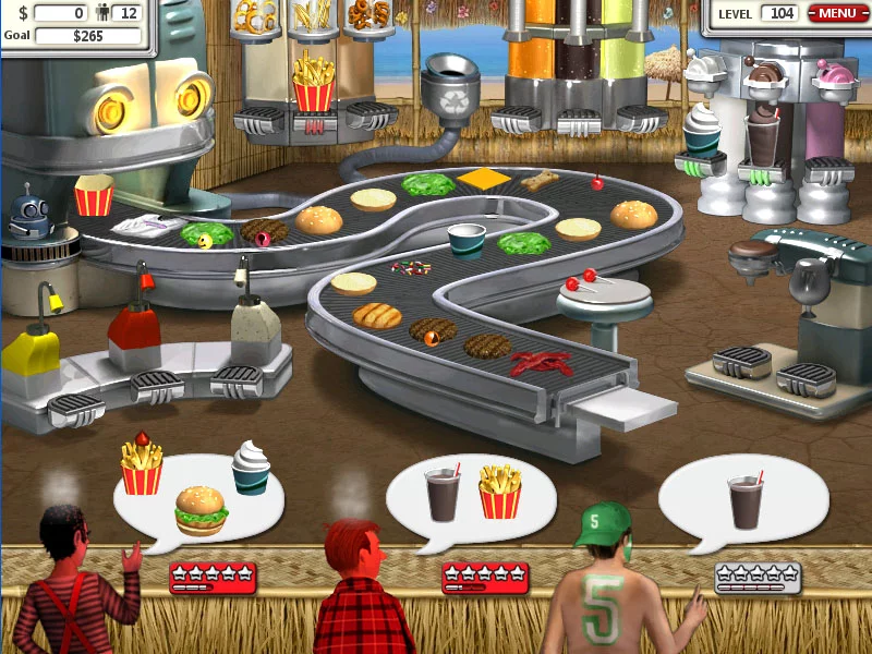 Изображение игры: Burger Shop 2