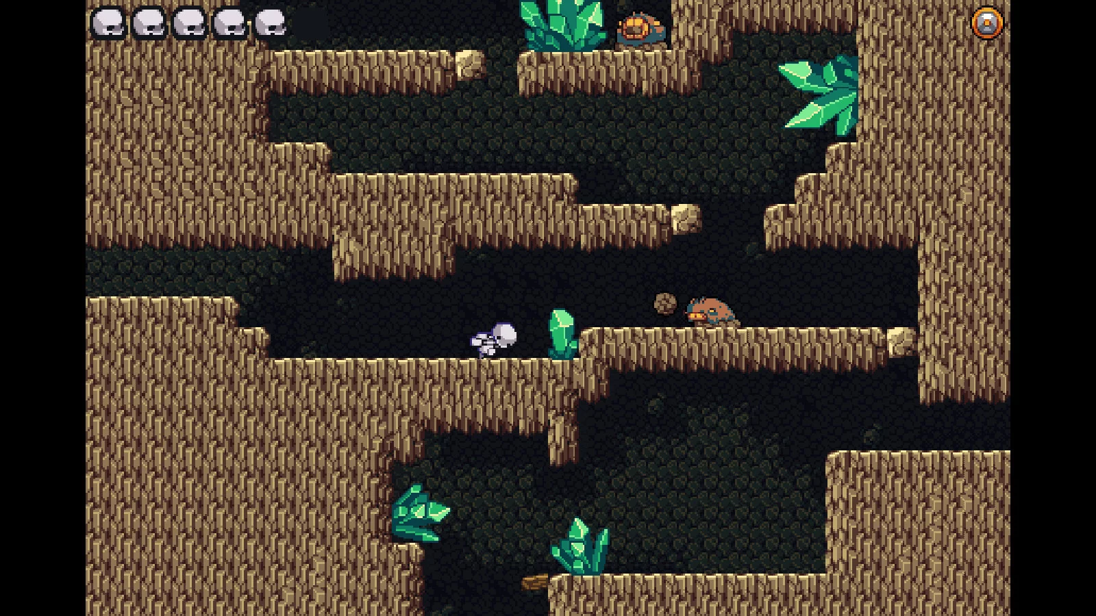 Изображение игры: Super Skelemania