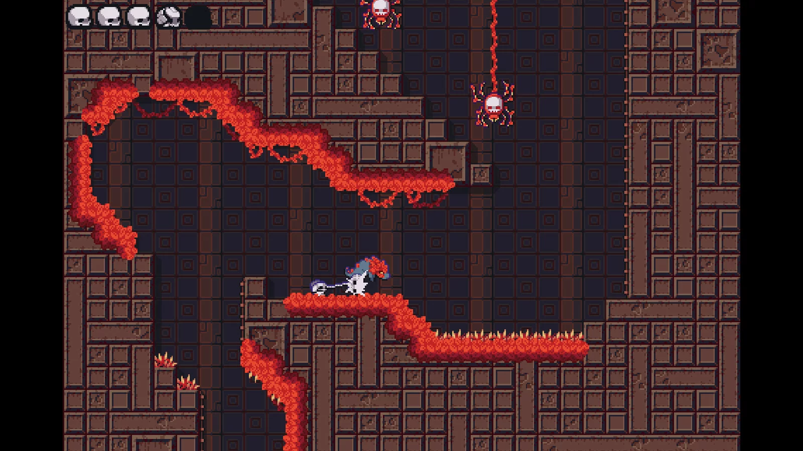 Изображение игры: Super Skelemania
