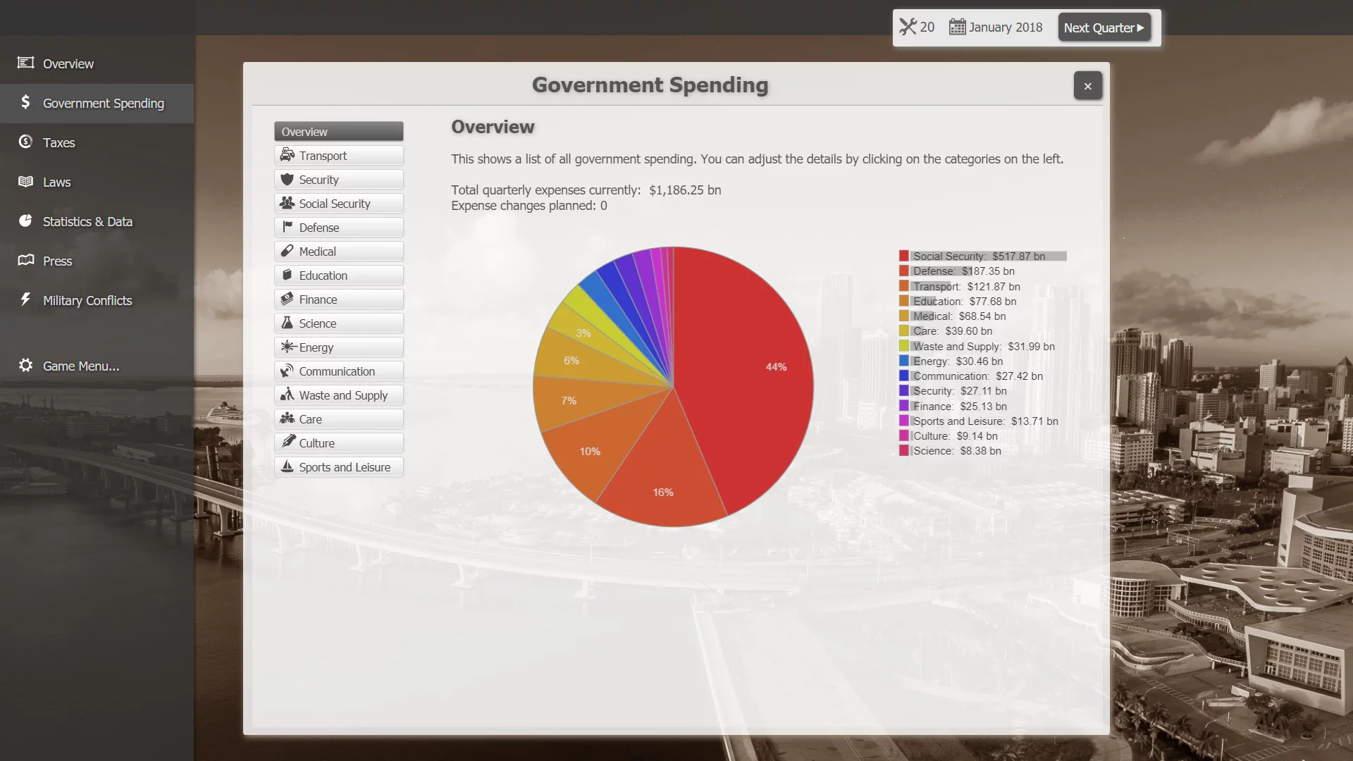 Изображение игры: Government Simulator
