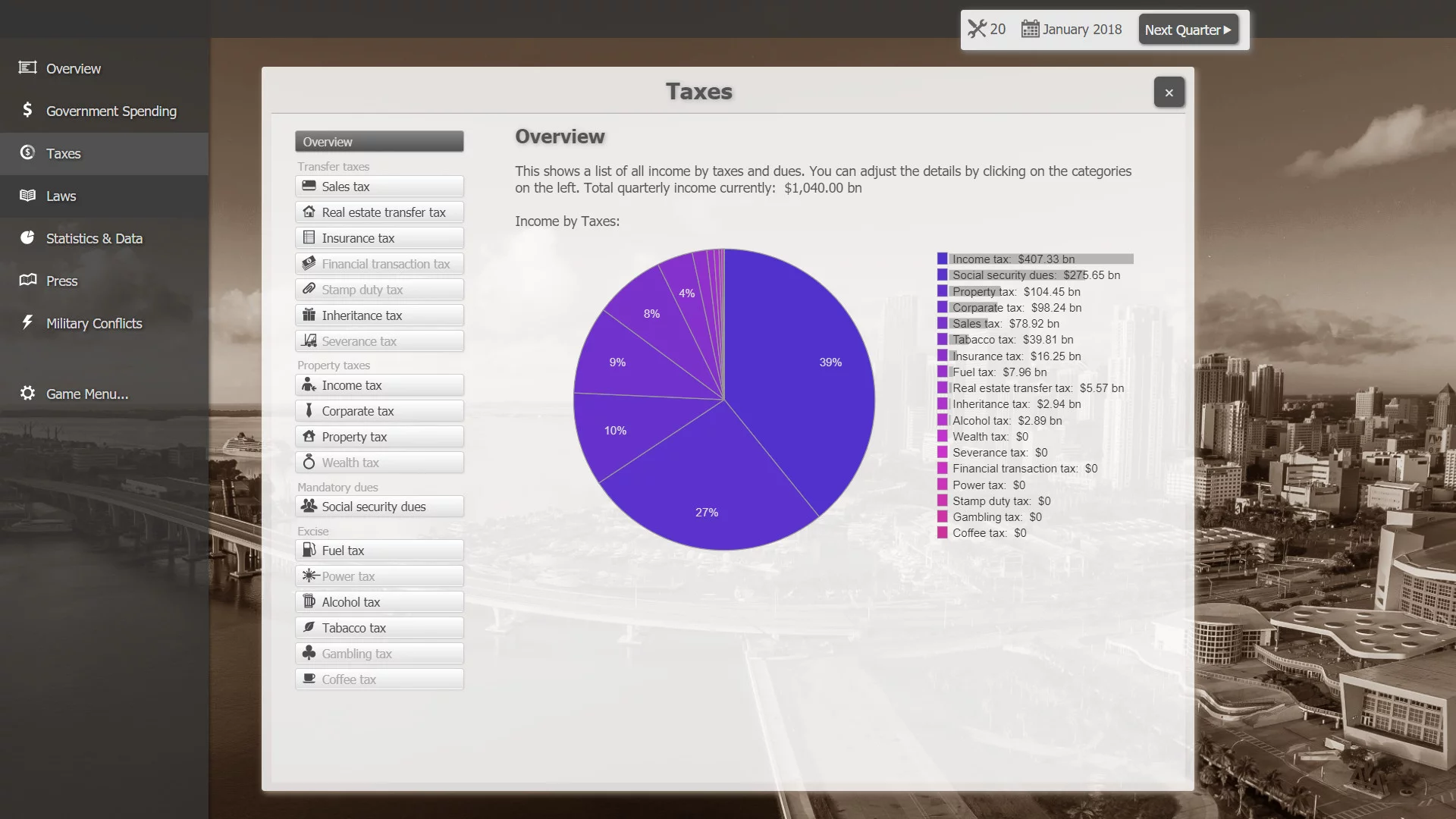 Изображение игры: Government Simulator