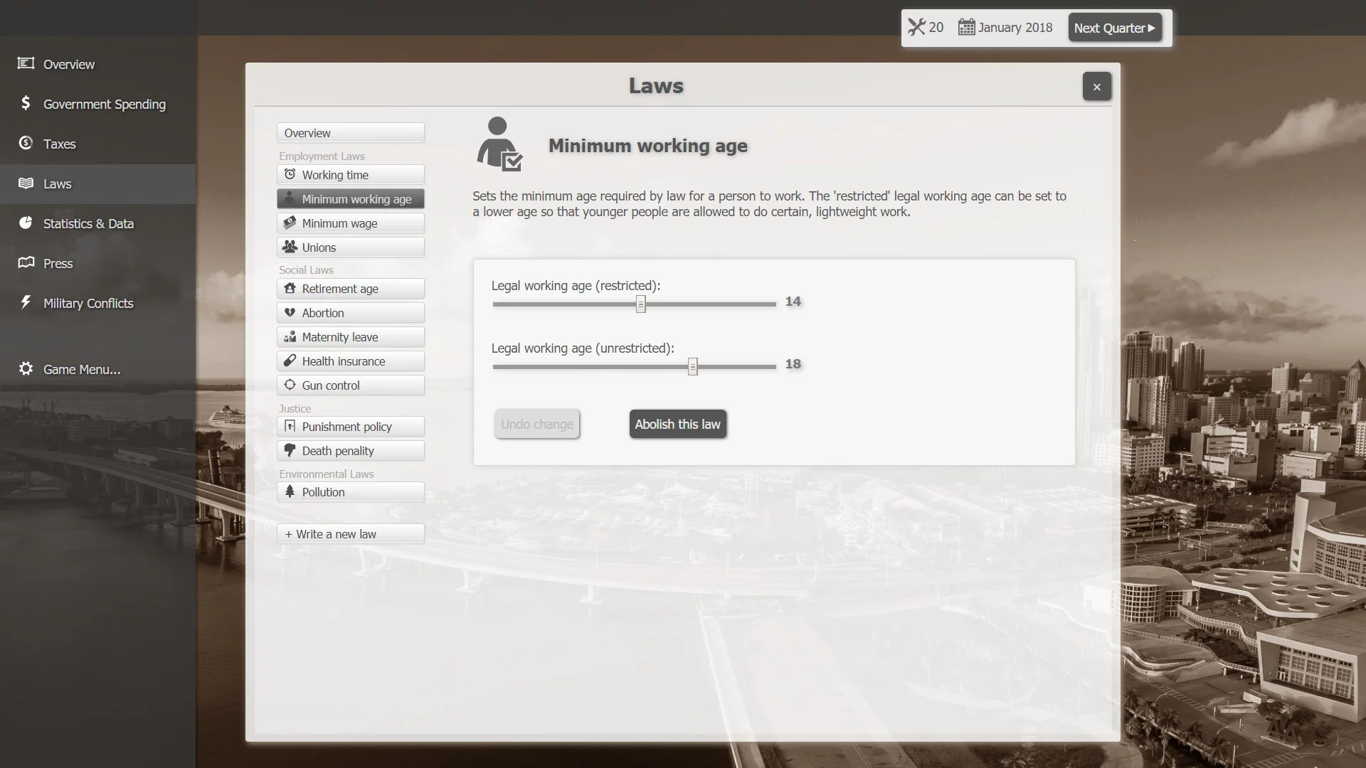 Изображение игры: Government Simulator