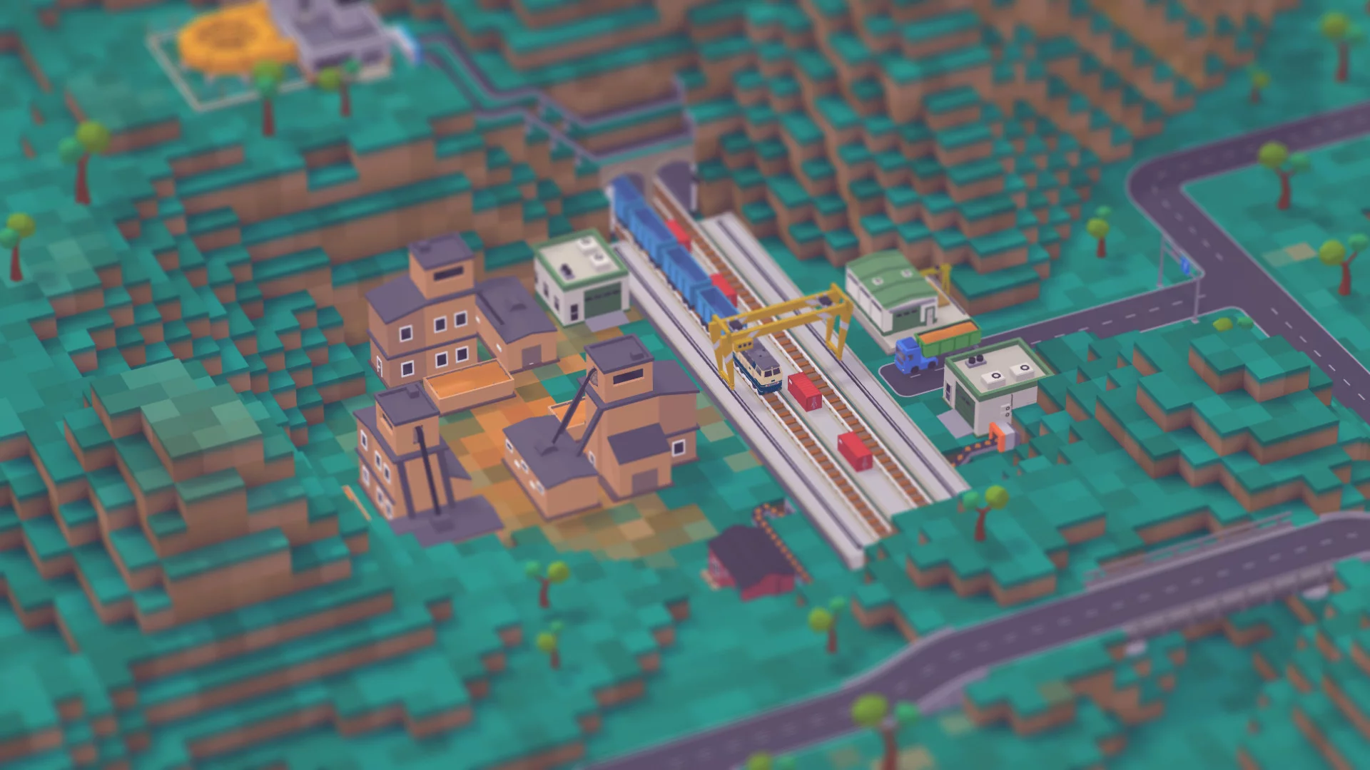 Изображение игры: Voxel Tycoon