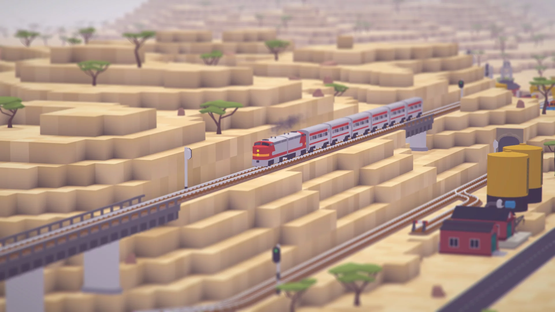 Изображение игры: Voxel Tycoon