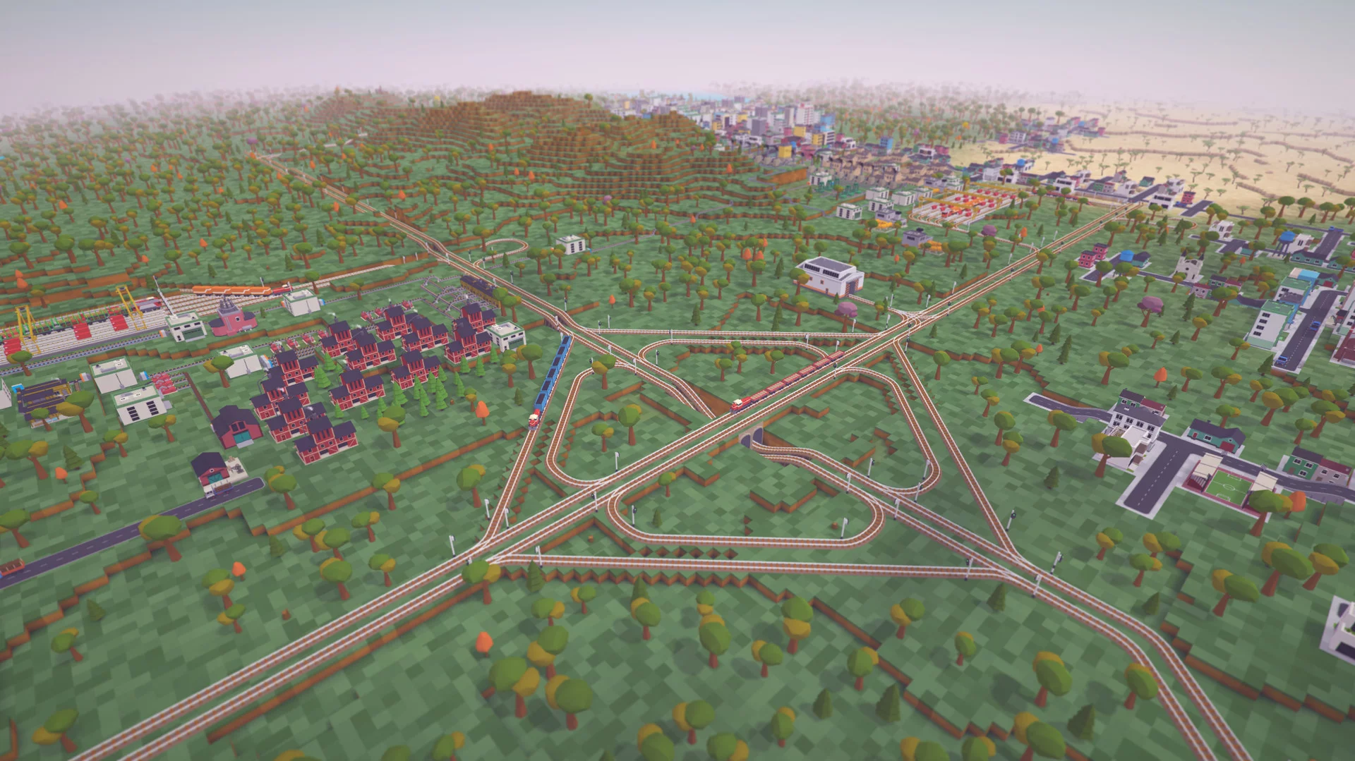 Изображение игры: Voxel Tycoon