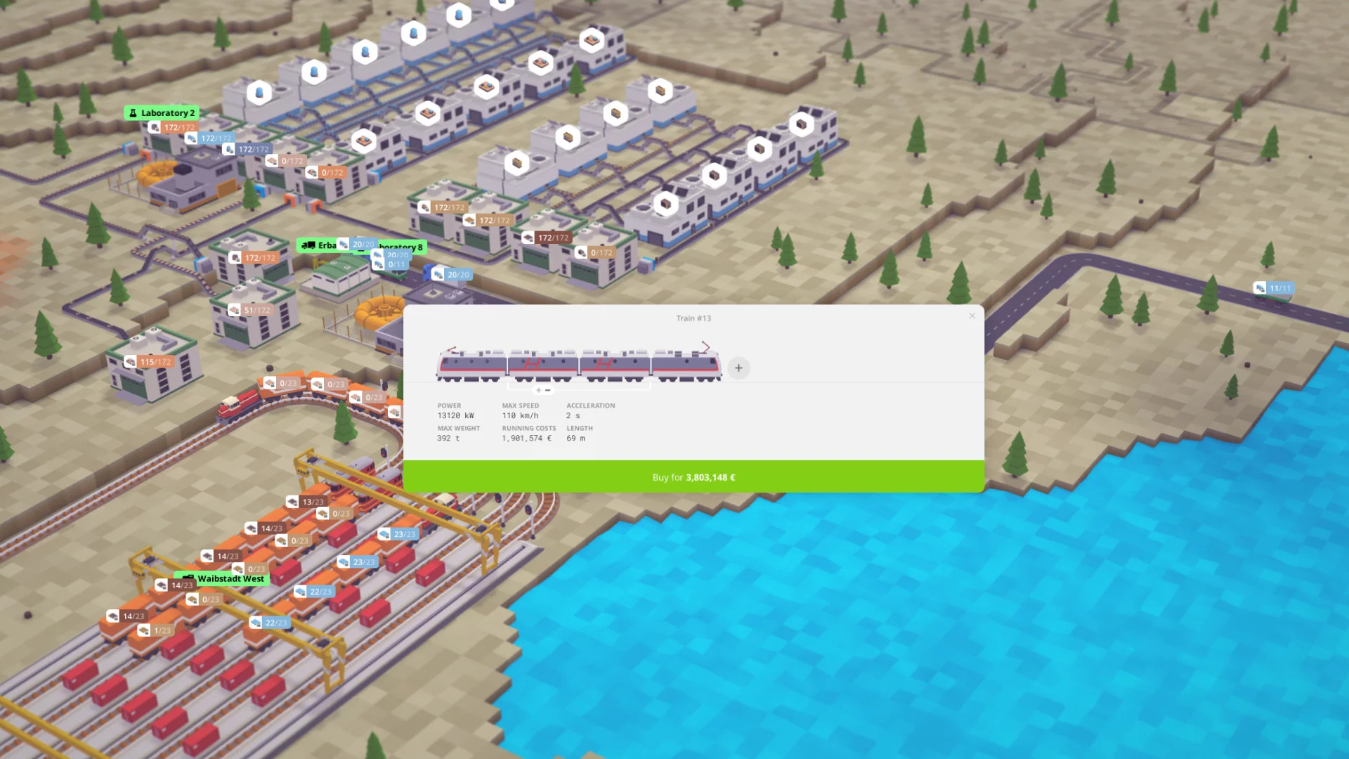 Изображение игры: Voxel Tycoon