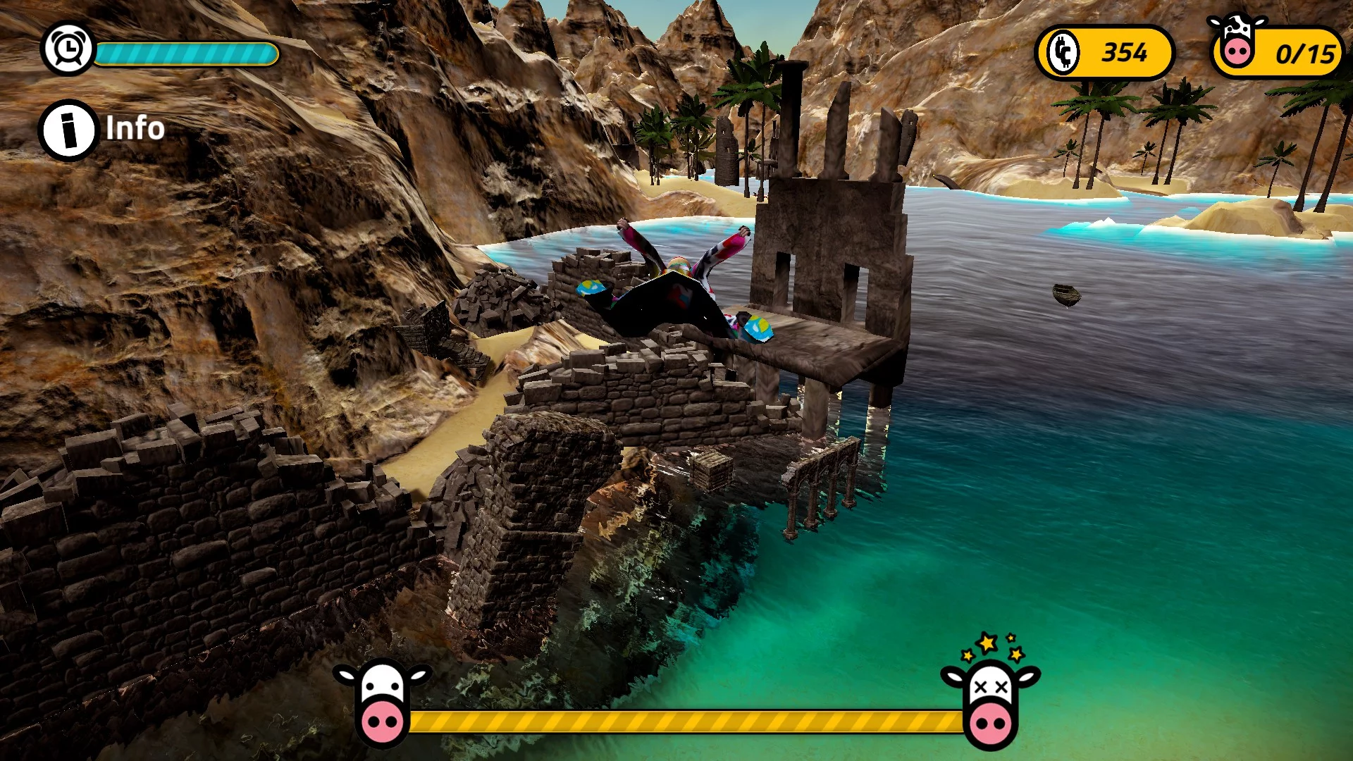Изображение игры: Cow Catcher