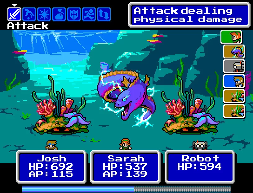 Изображение игры: 8-Bit Adventures 2
