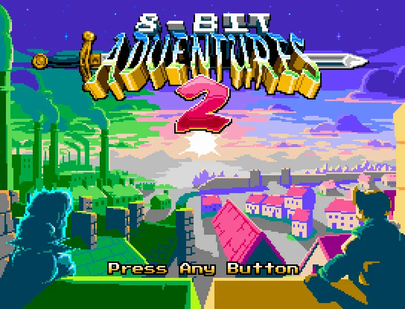 Изображение игры: 8-Bit Adventures 2