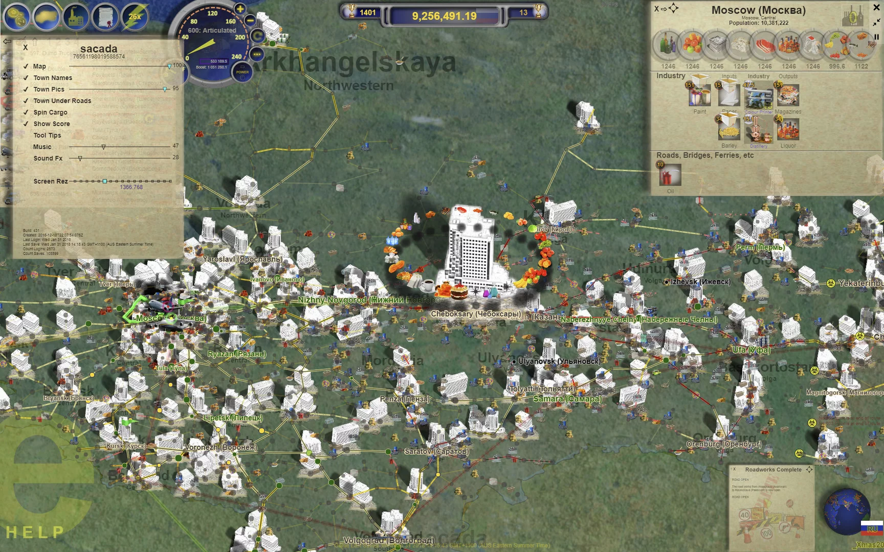 Изображение игры: LOGistICAL: Russia