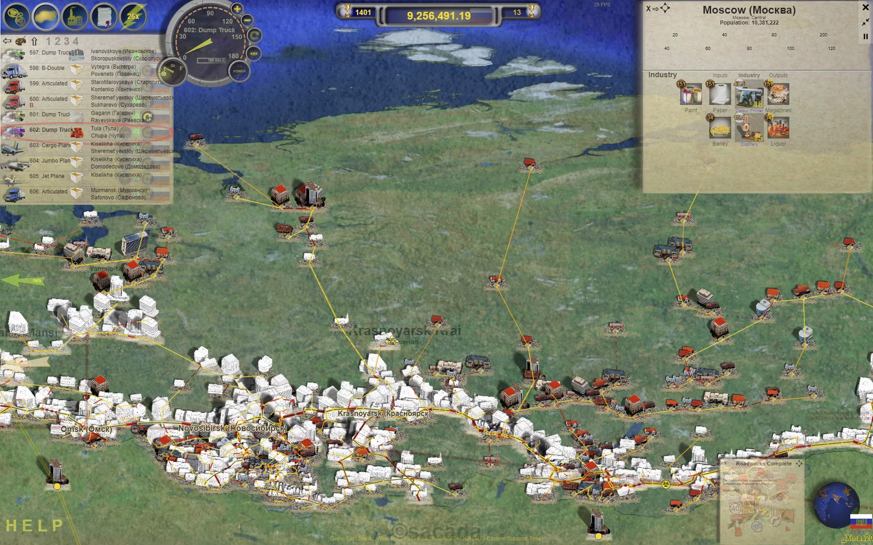 Изображение игры: LOGistICAL: Russia