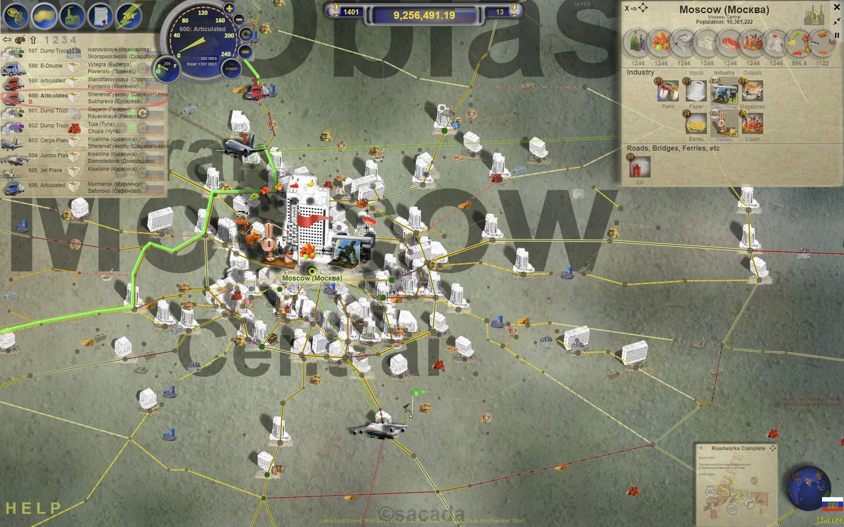 Изображение игры: LOGistICAL: Russia