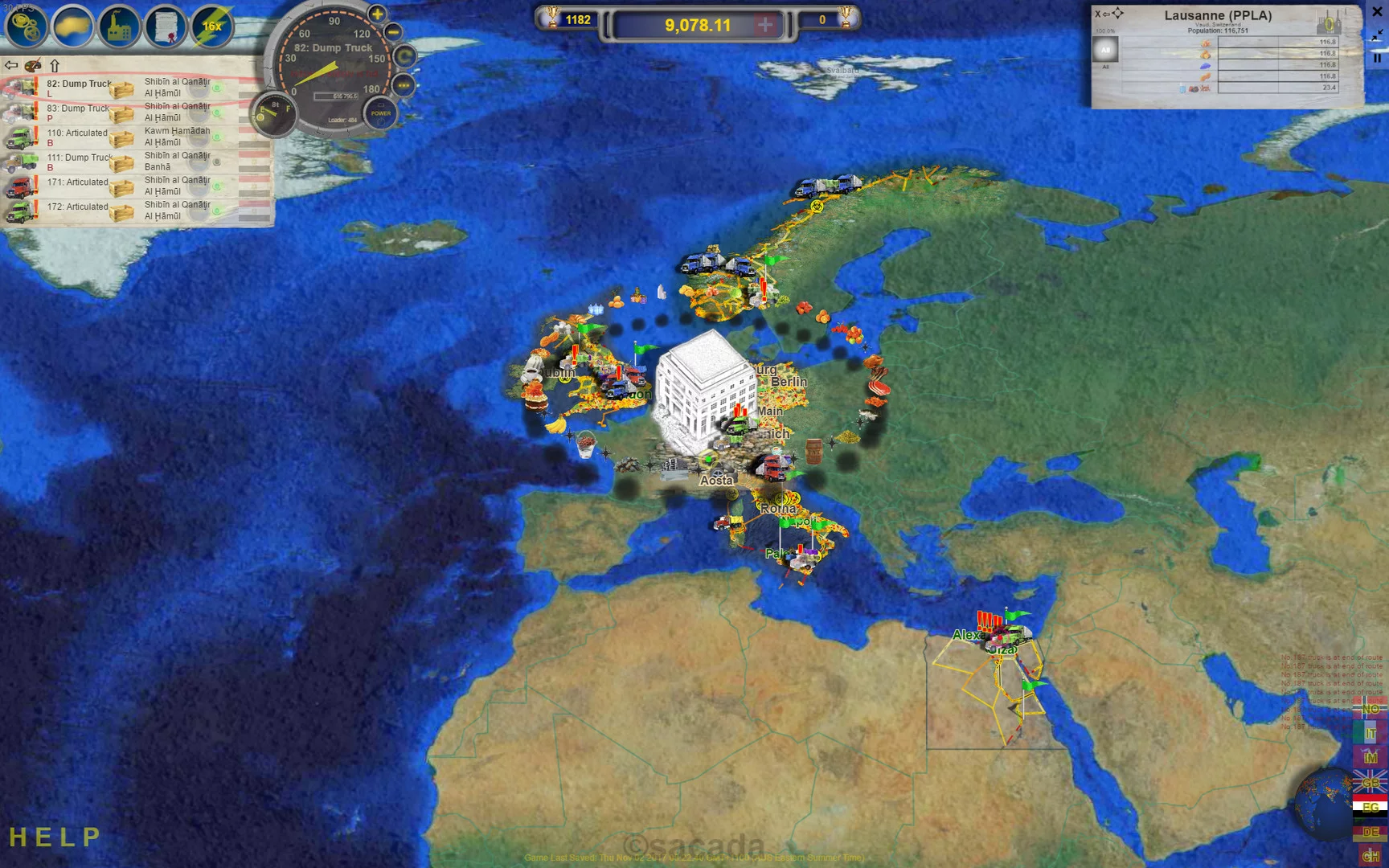 Изображение игры: LOGistICAL: Switzerland