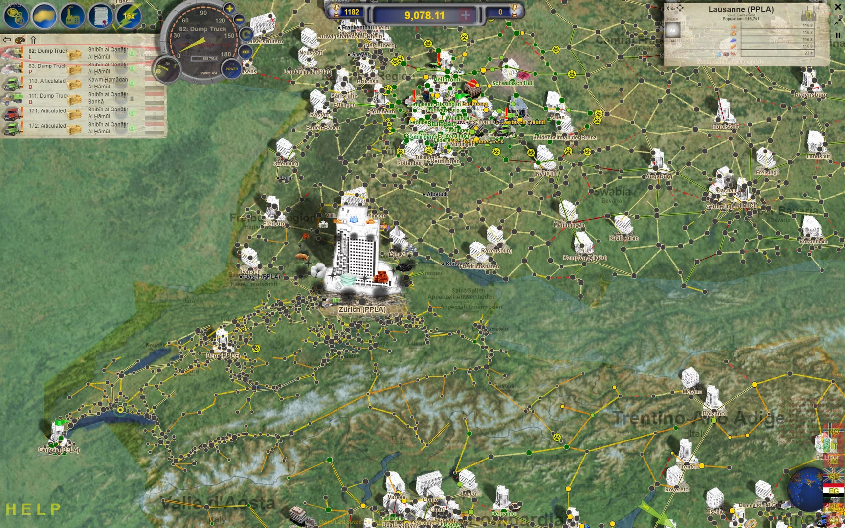 Изображение игры: LOGistICAL: Switzerland