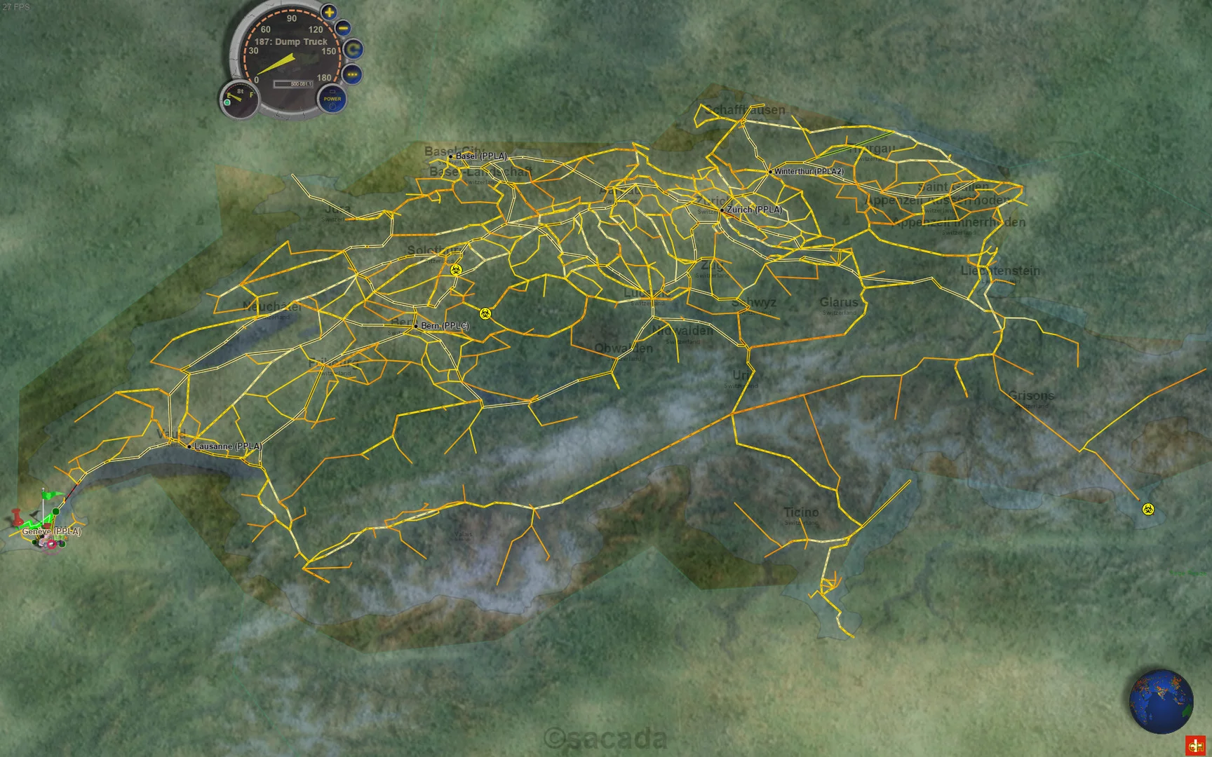 Изображение игры: LOGistICAL: Switzerland
