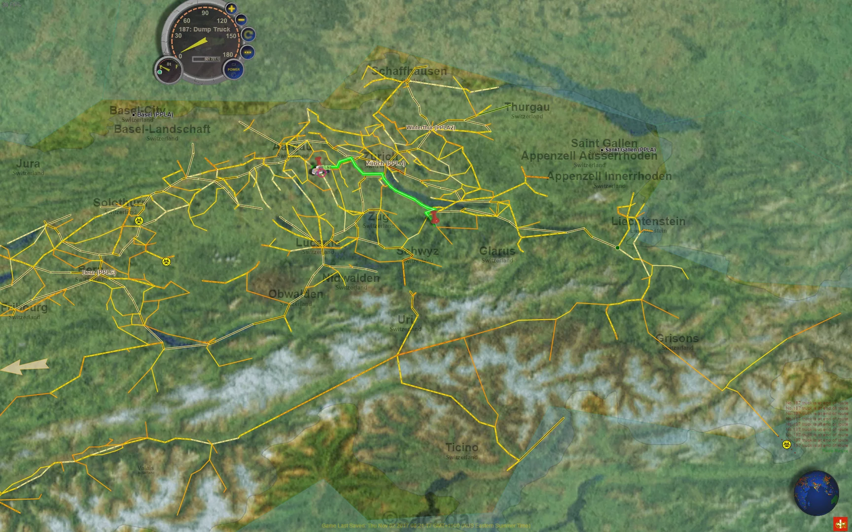 Изображение игры: LOGistICAL: Switzerland
