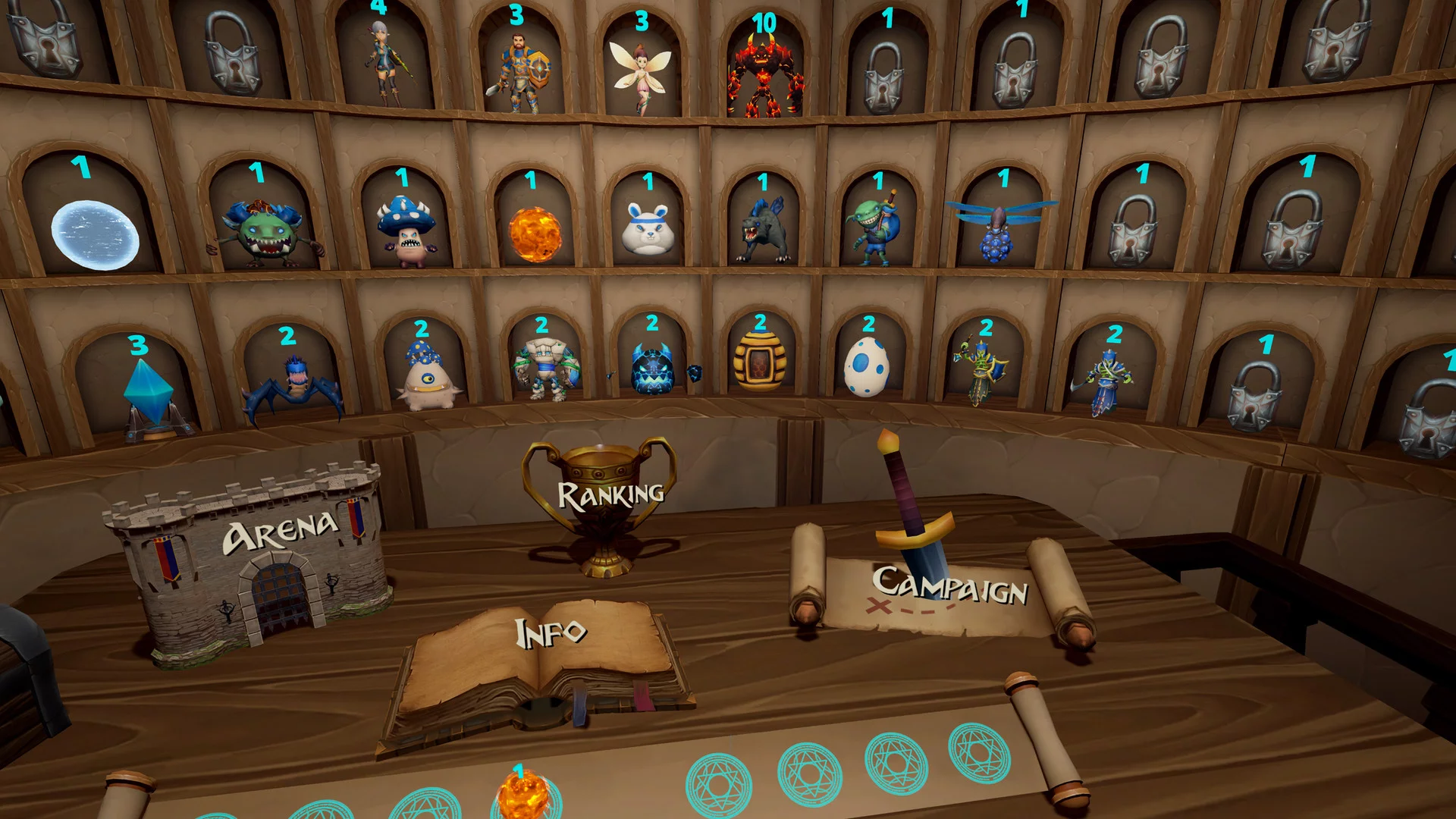 Изображение игры: Clash of Magic VR