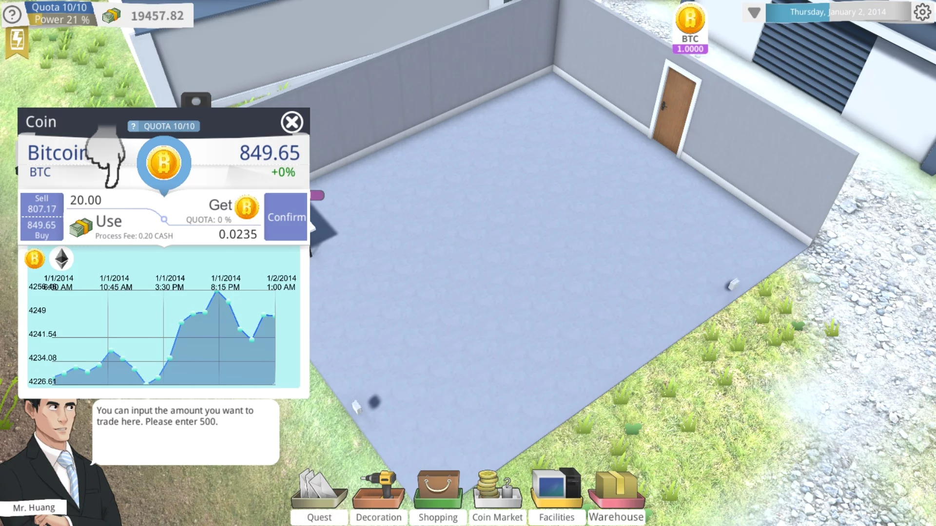 Изображение игры: Bitcoin Tycoon - Mining Simulation Game