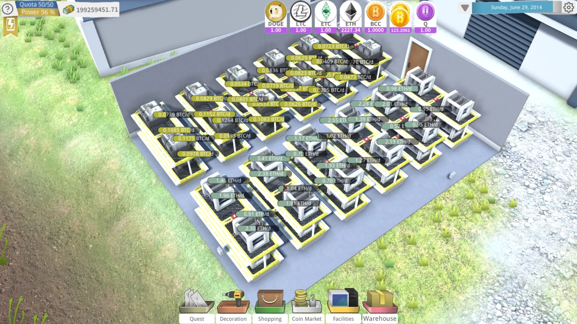Изображение игры: Bitcoin Tycoon - Mining Simulation Game