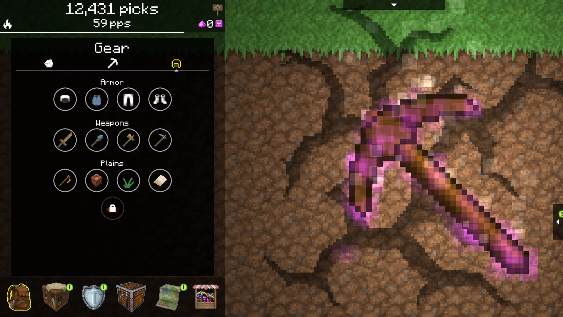 Изображение игры: PickCrafter