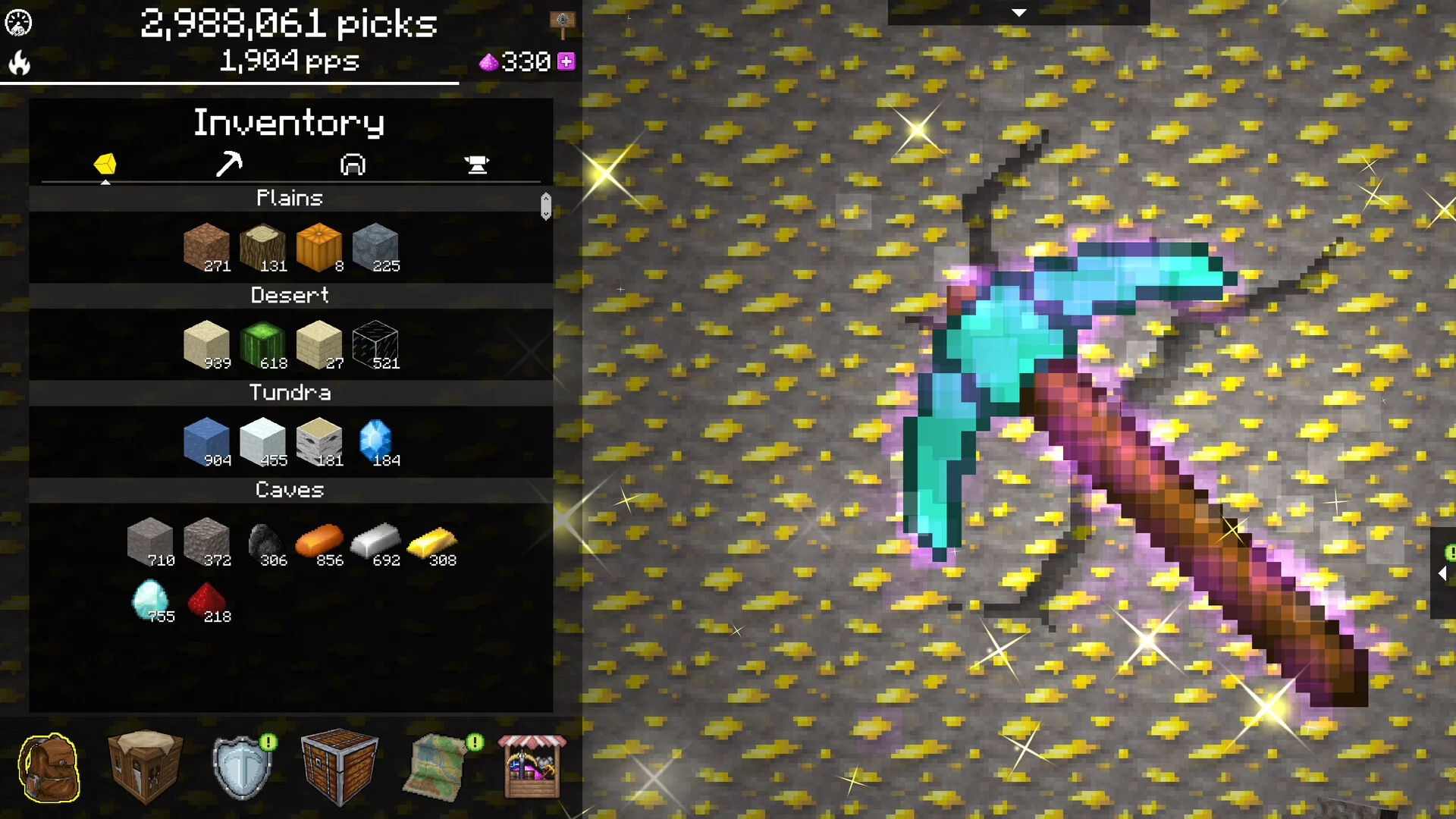 Изображение игры: PickCrafter