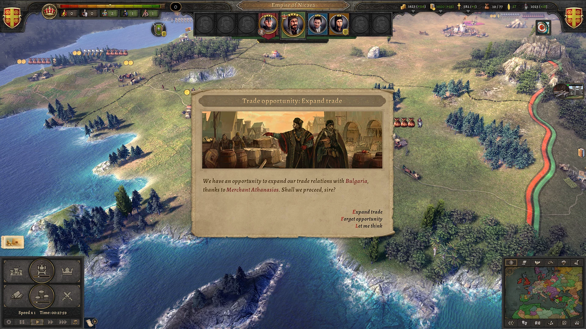 Изображение игры: Knights of Honor II: Sovereign