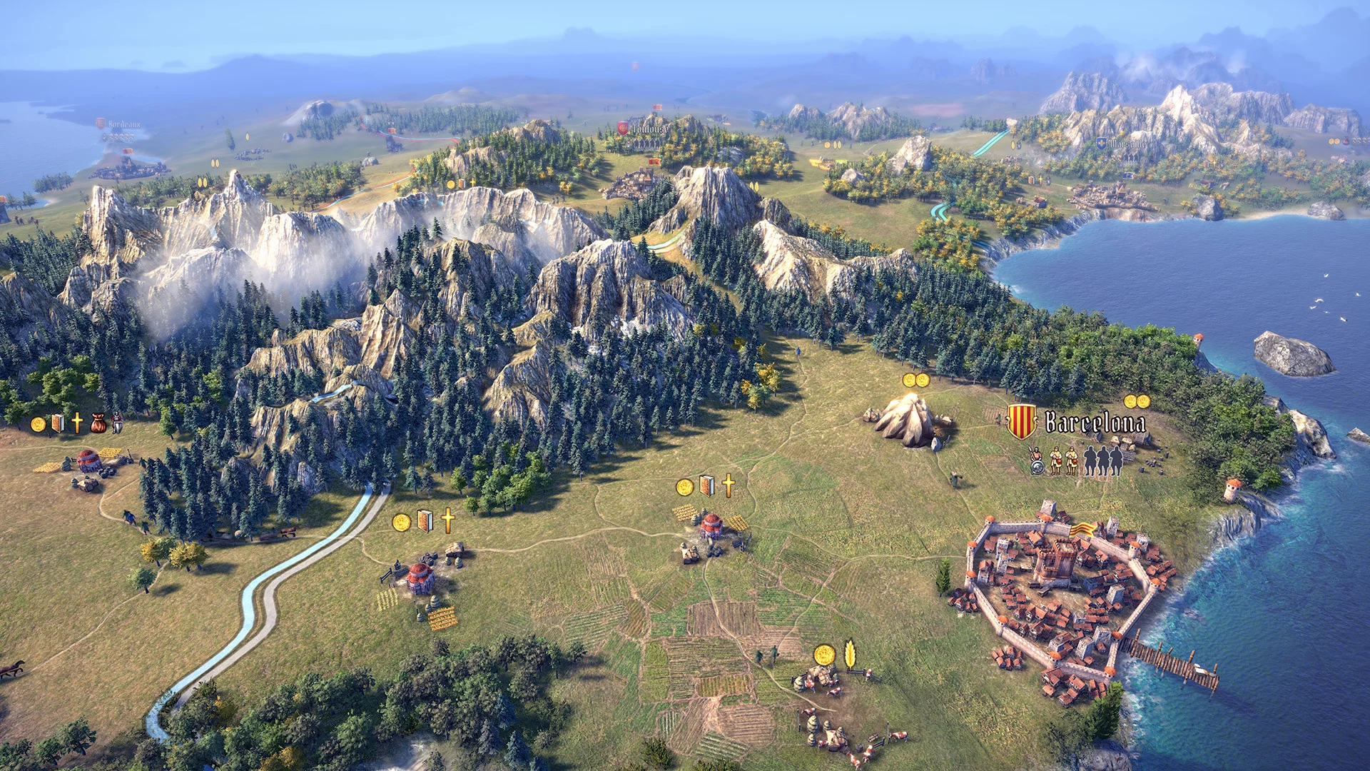 Изображение игры: Knights of Honor II: Sovereign